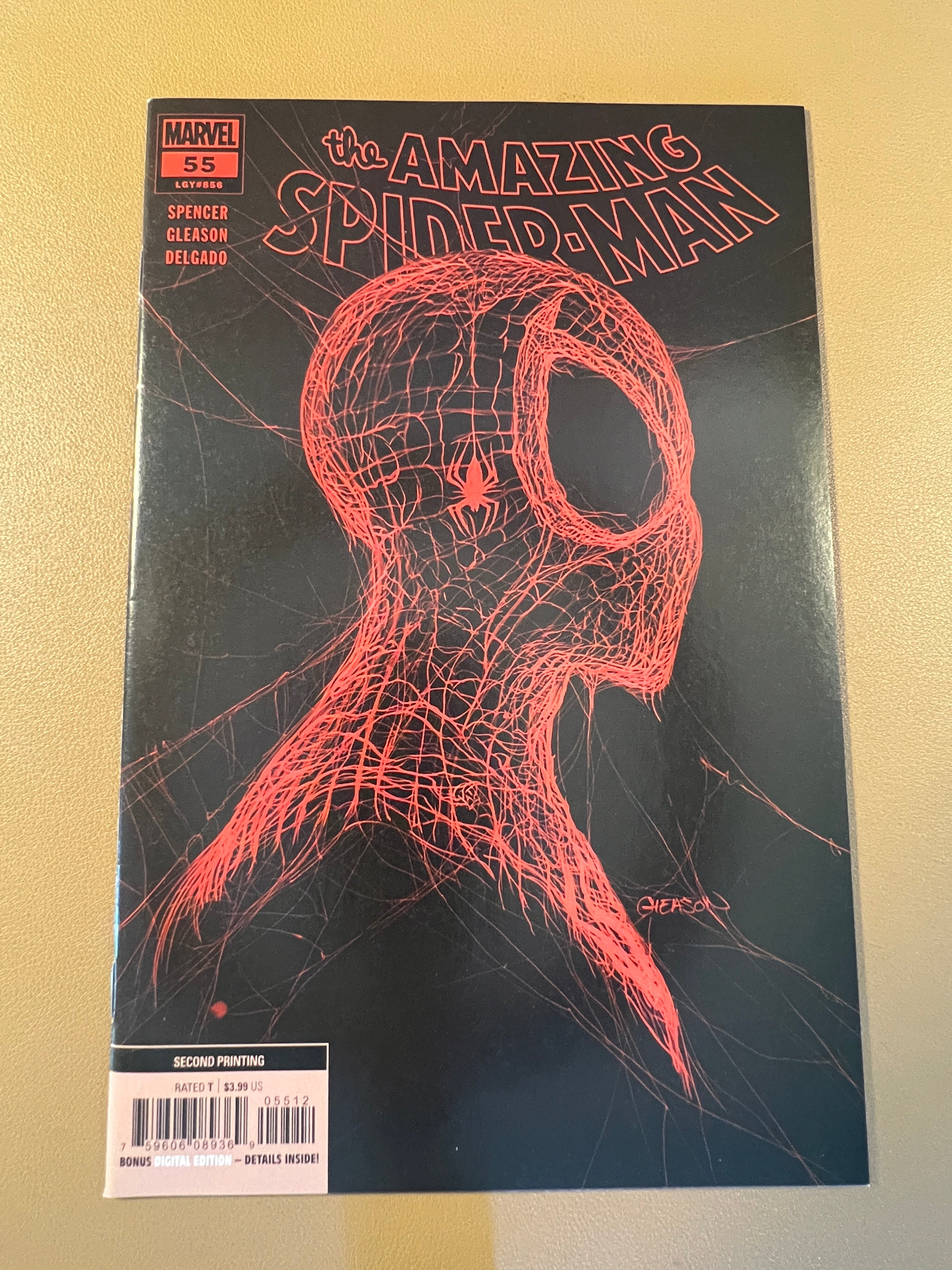 THE AMAZING SPIDER-MAN #55 “LAST REMAINS” COMPLETE PRINT SET (1st, 2nd & 3rd PRINTS)