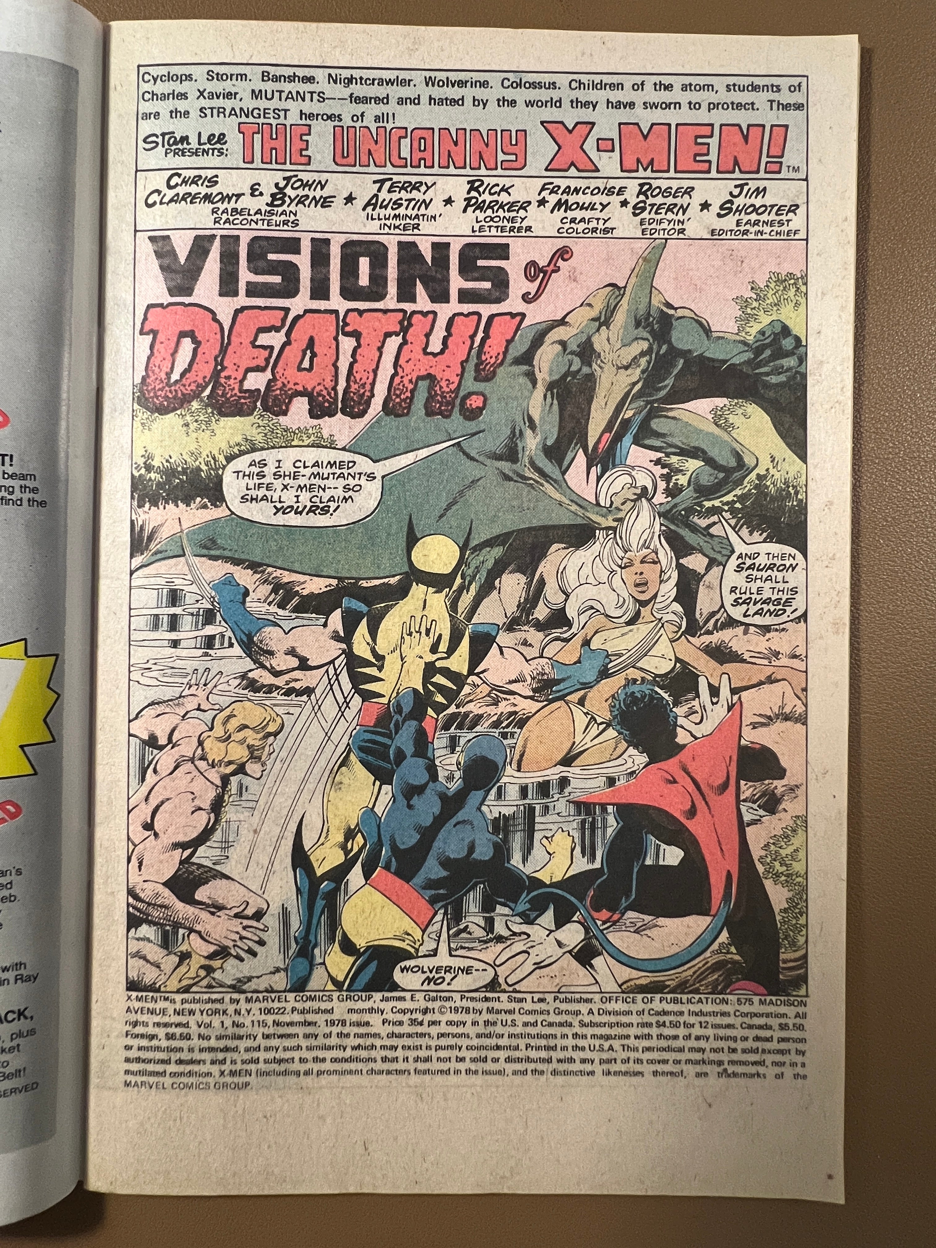X-MEN #115