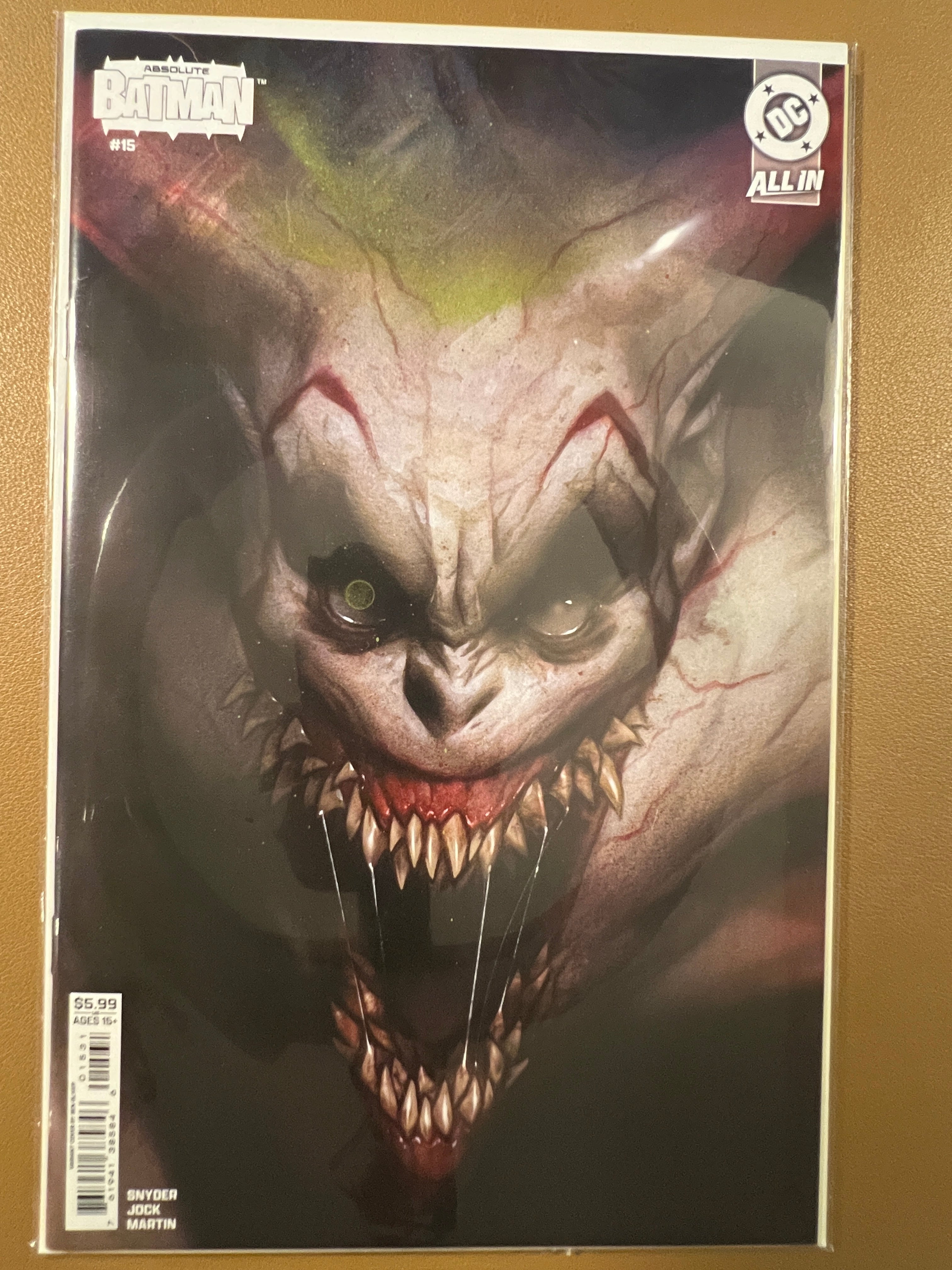 ABSOLUTE BATMAN #15 - Ben Oliver Cover