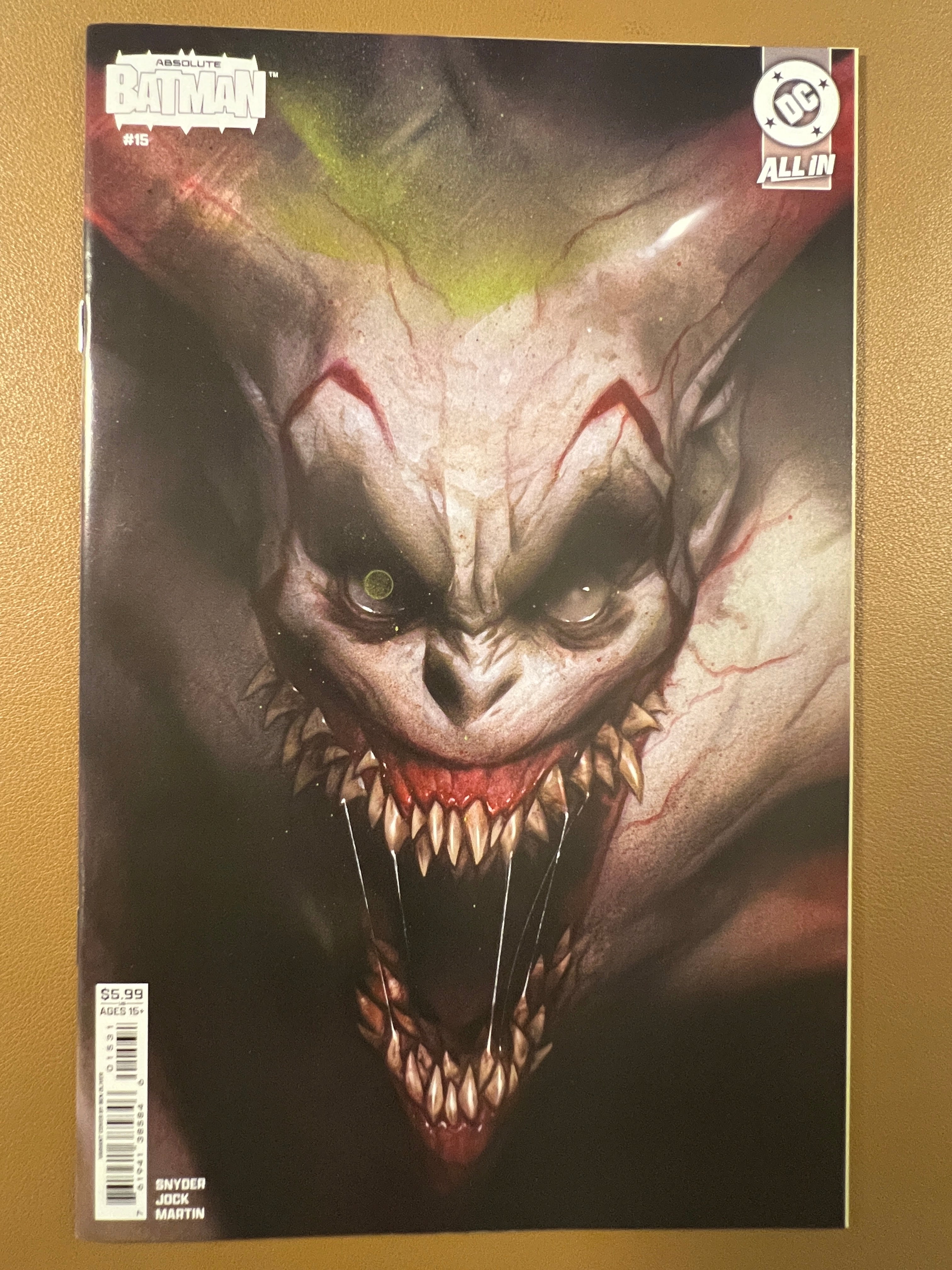 ABSOLUTE BATMAN #15 - Ben Oliver Cover