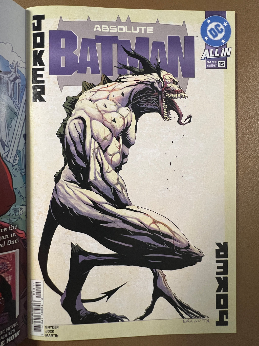 ABSOLUTE BATMAN #15 - Ben Oliver Cover