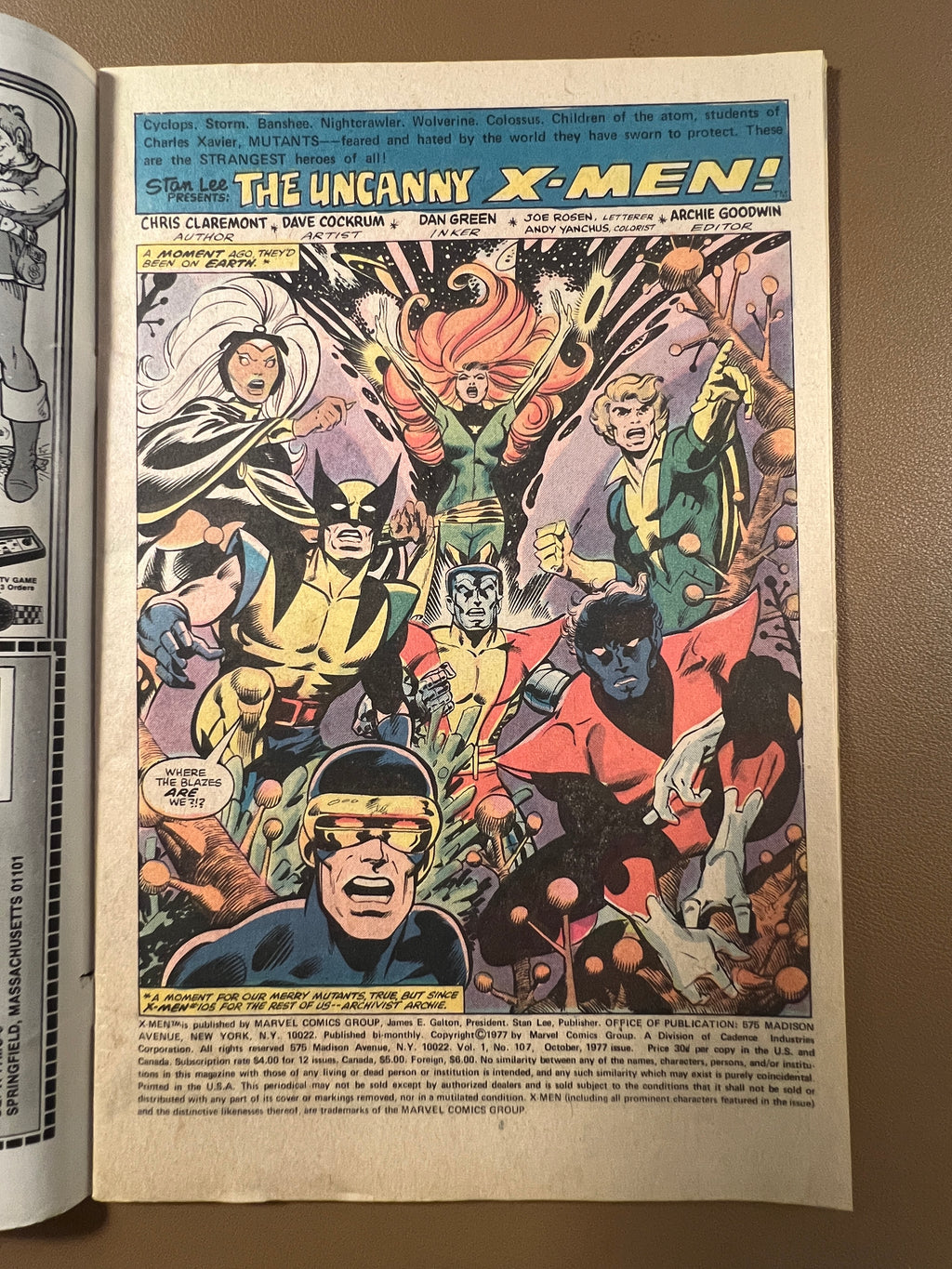 X-MEN #107