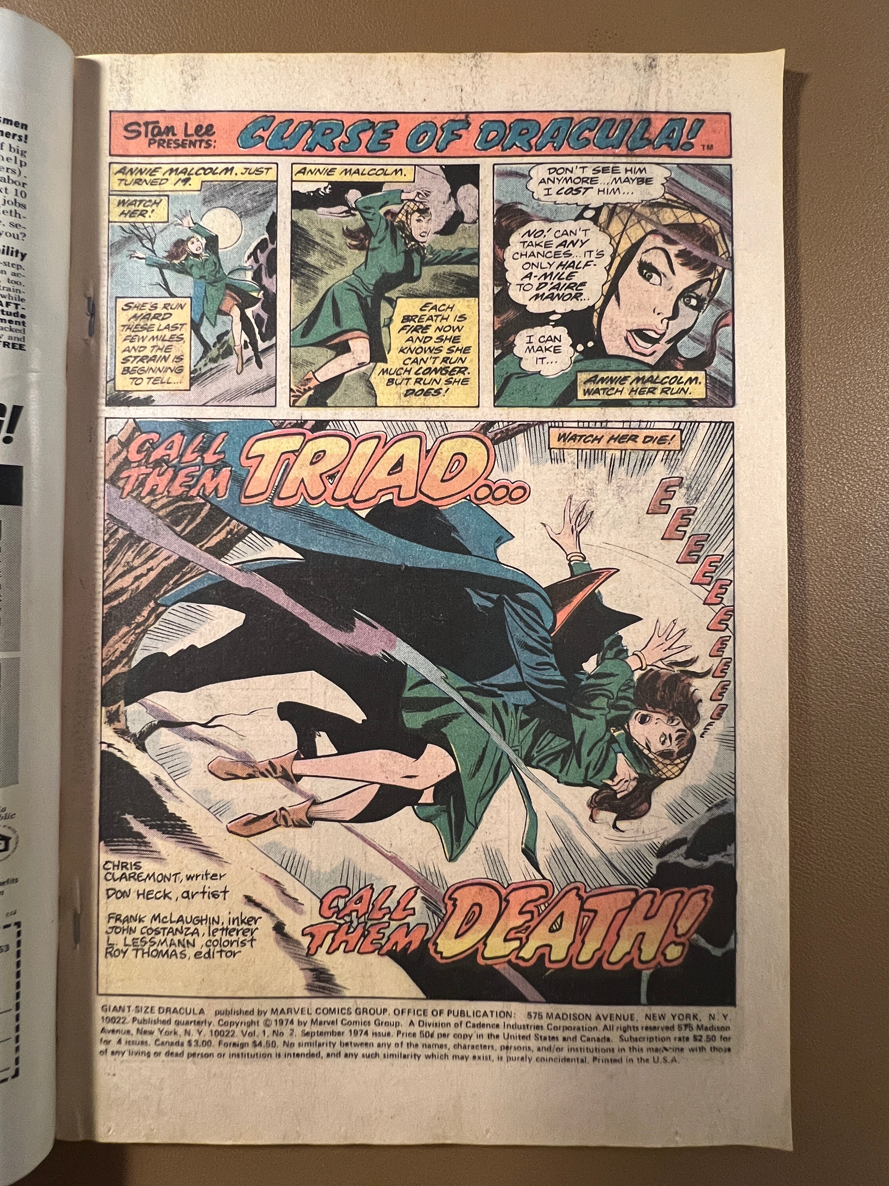 GIANT-SIZE DRACULA #2