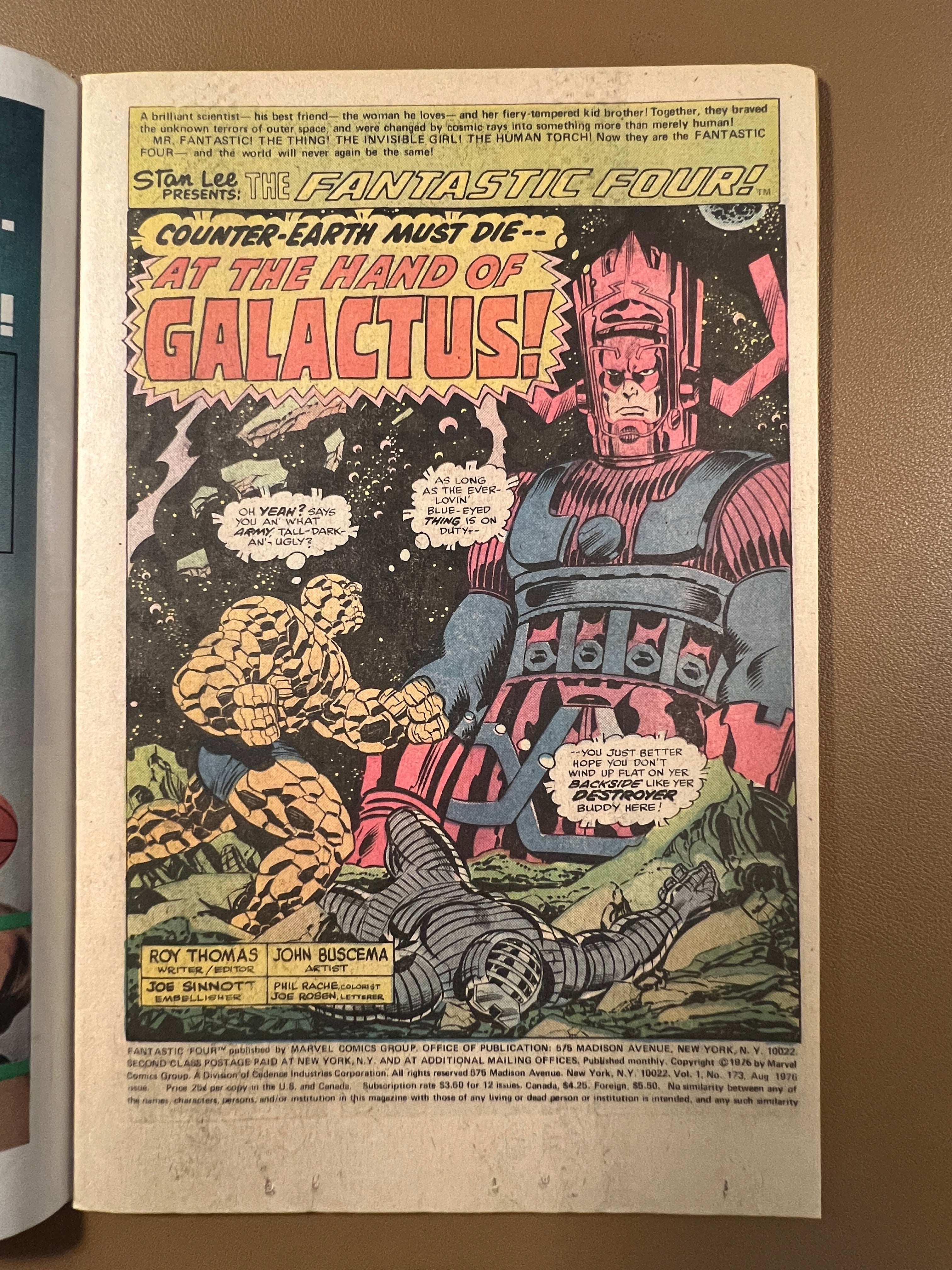 FANTASTIC FOUR #173