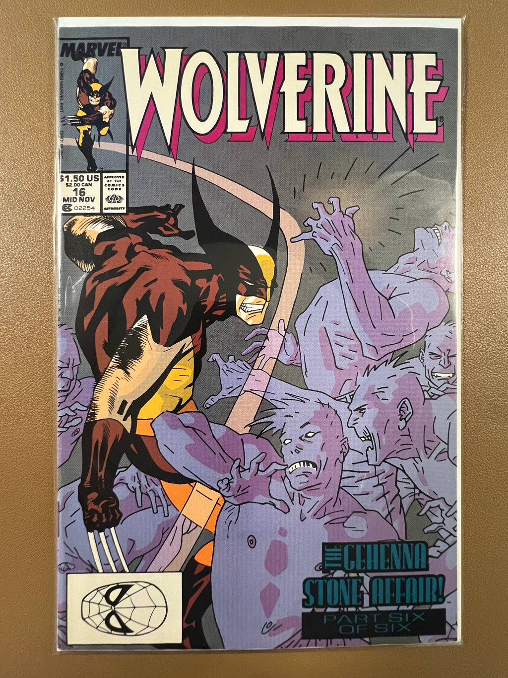 WOLVERINE #11 - 16: THE GEHENNA STONE AFFAIR COMPLETE STORY ARC!