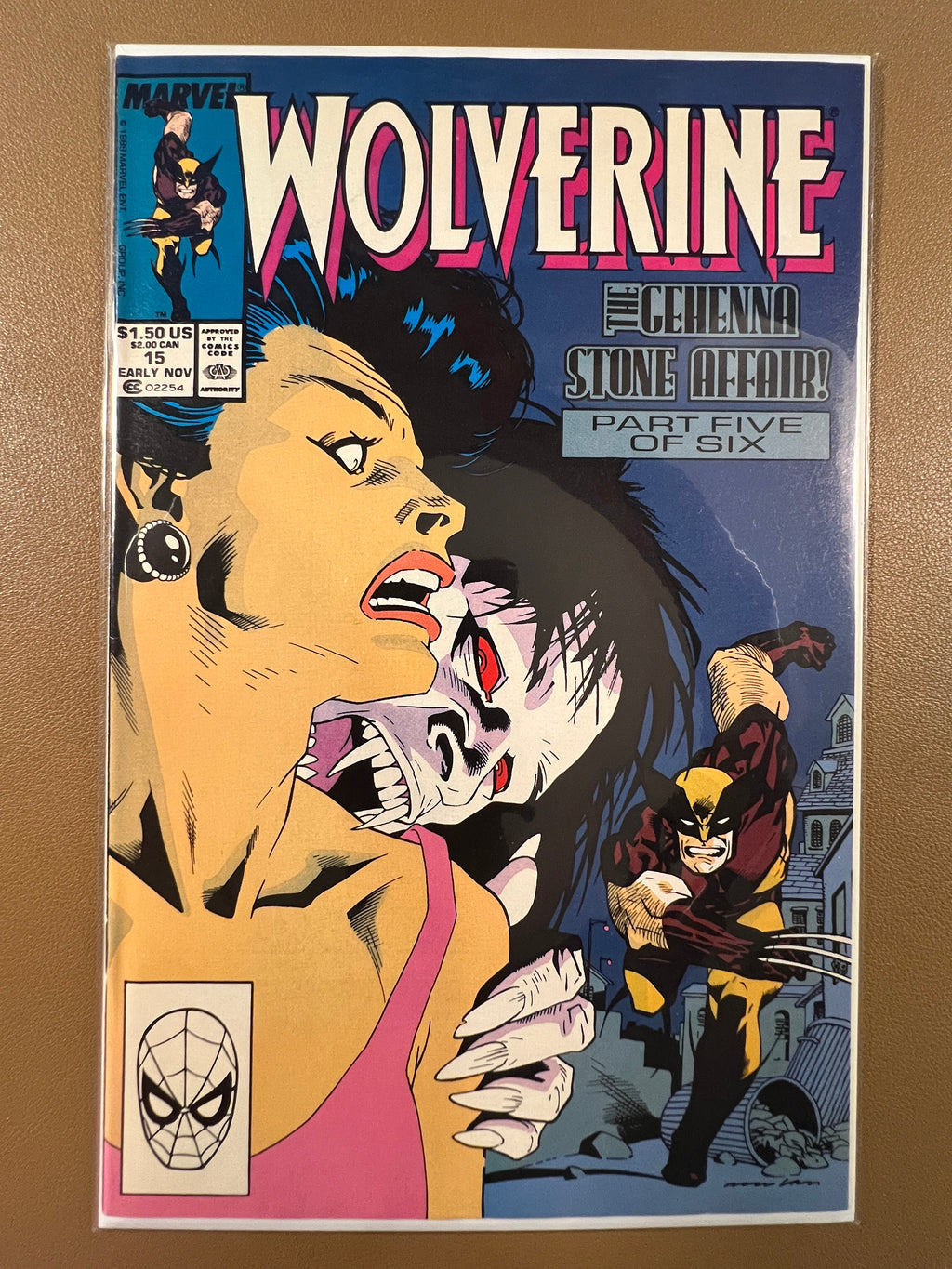 WOLVERINE #11 - 16: THE GEHENNA STONE AFFAIR COMPLETE STORY ARC!