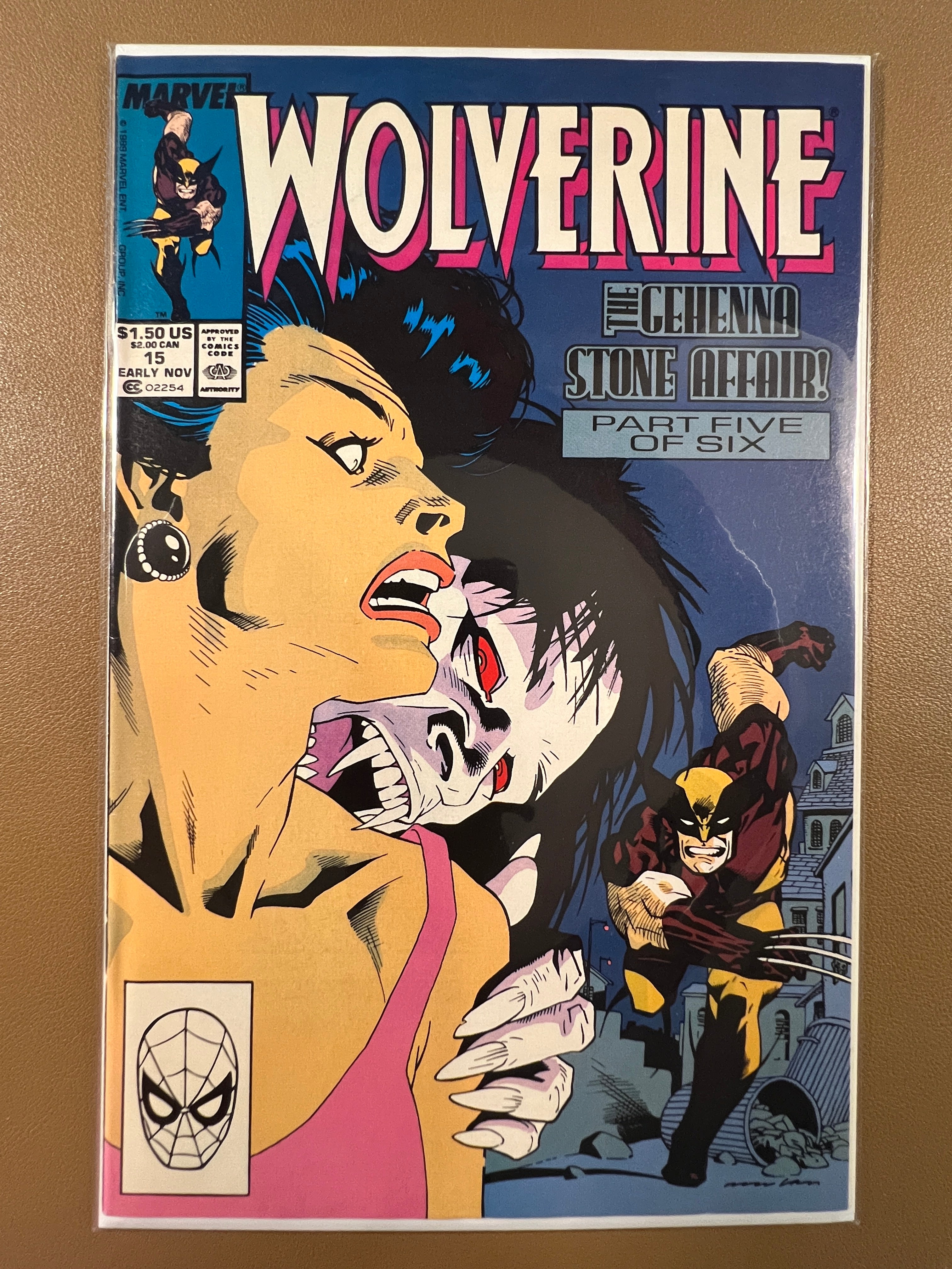 WOLVERINE #11 - 16: THE GEHENNA STONE AFFAIR COMPLETE STORY ARC!