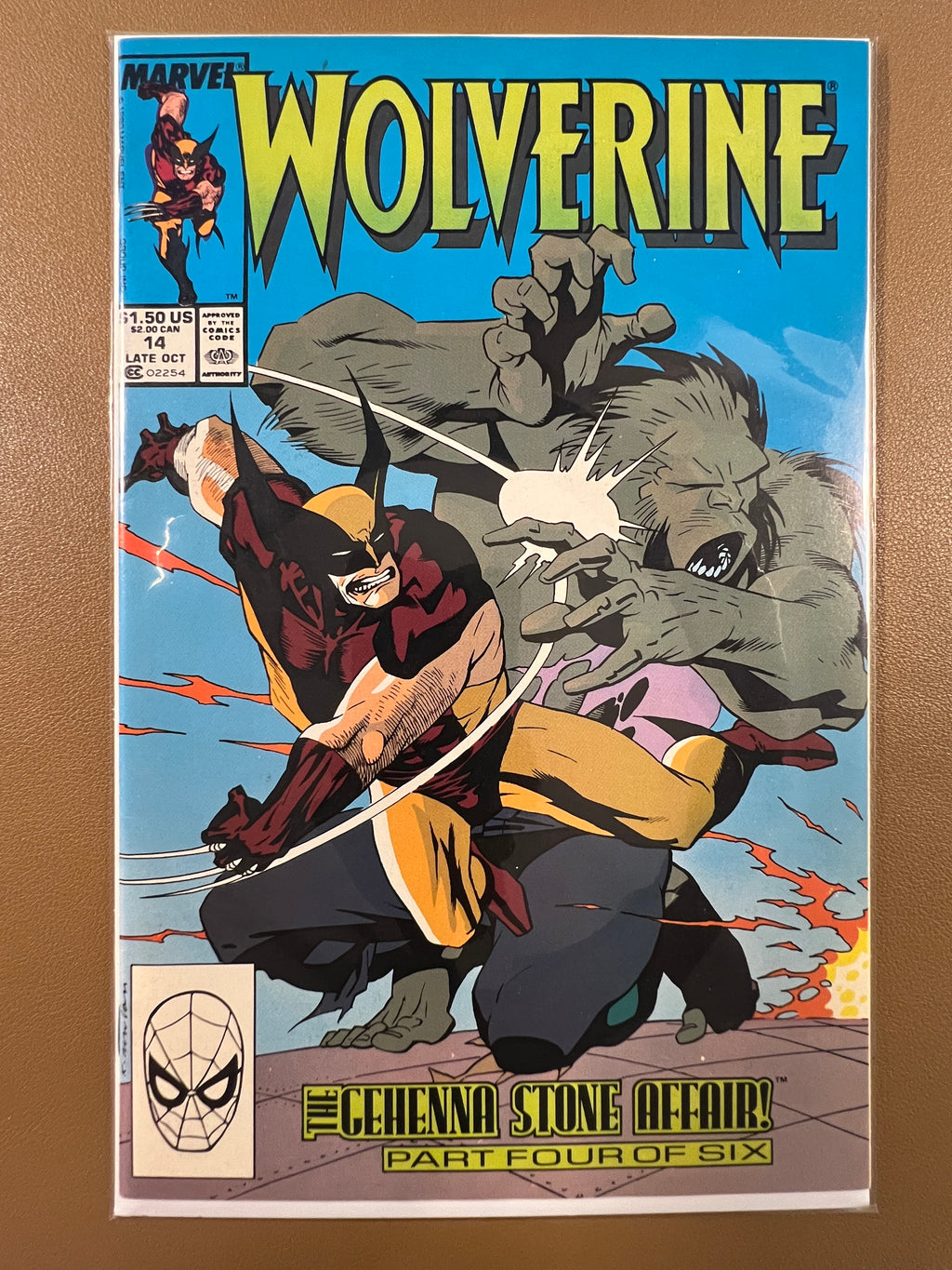 WOLVERINE #11 - 16: THE GEHENNA STONE AFFAIR COMPLETE STORY ARC!