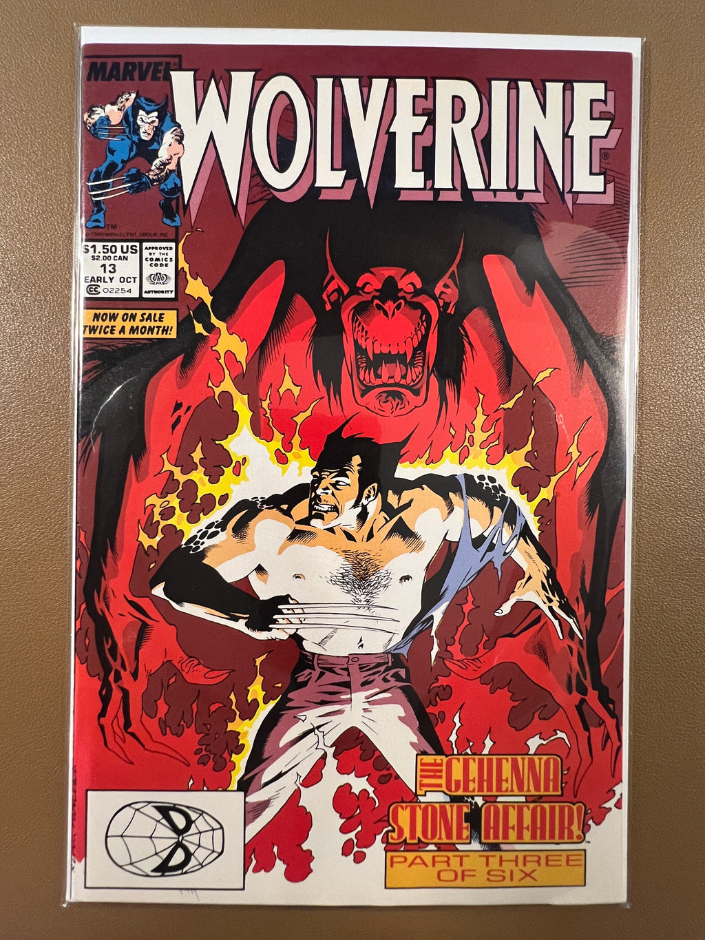 WOLVERINE #11 - 16: THE GEHENNA STONE AFFAIR COMPLETE STORY ARC!