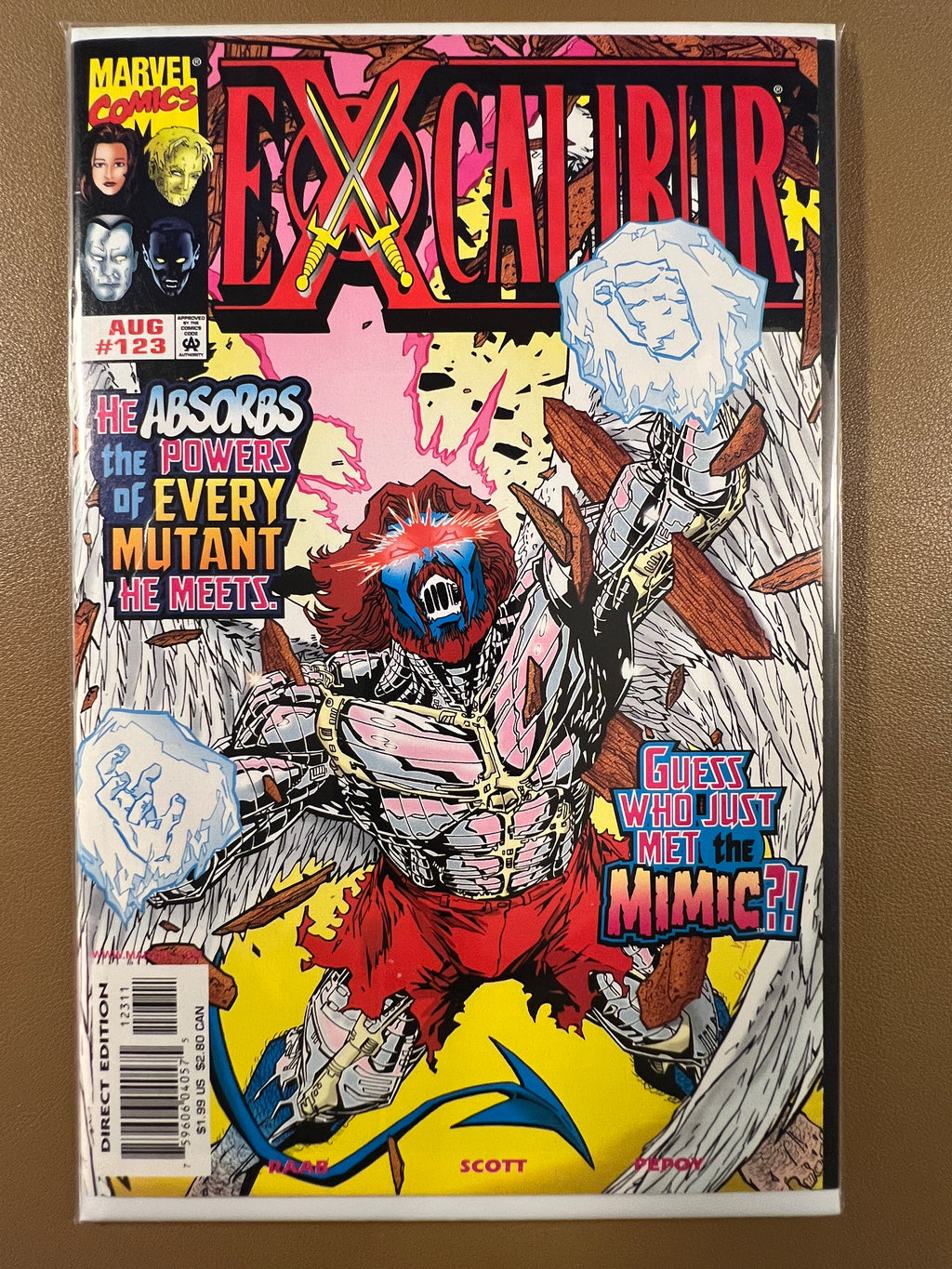 EXCALIBUR #123-125
