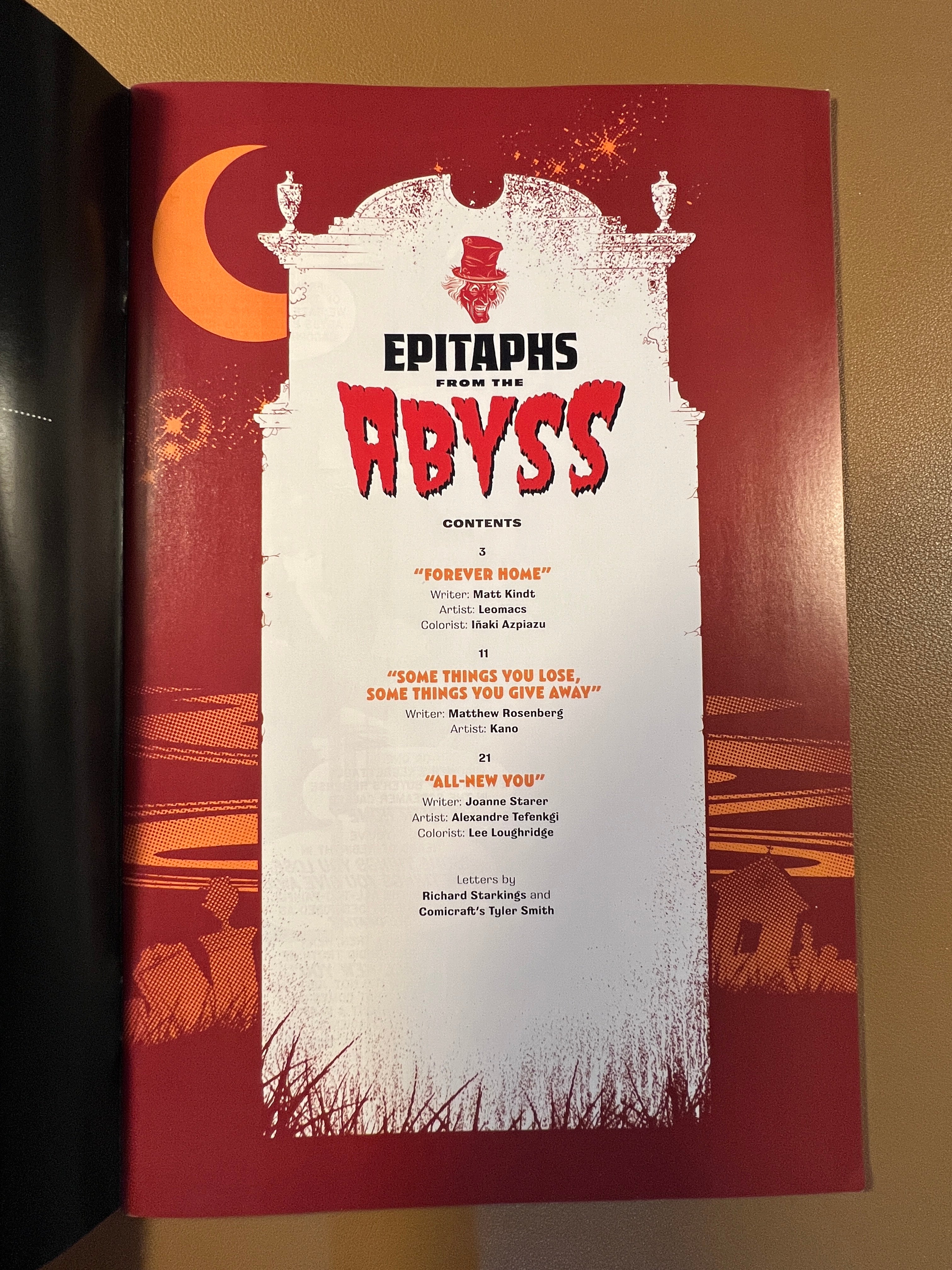 Epitaphs From The Abyss #5