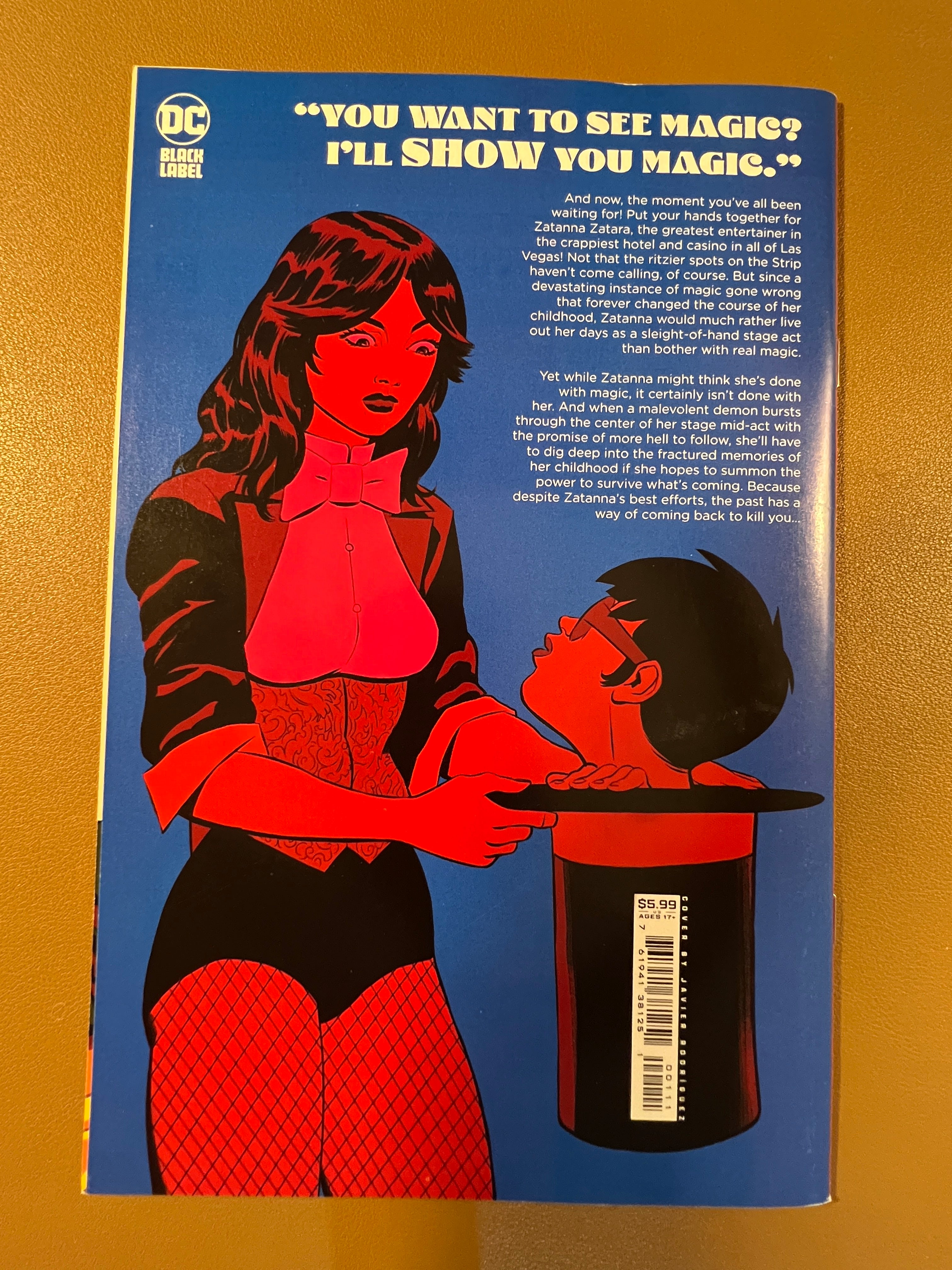 ZATANNA BRINGS DOWN THE HOUSE - Complete Set 1-5