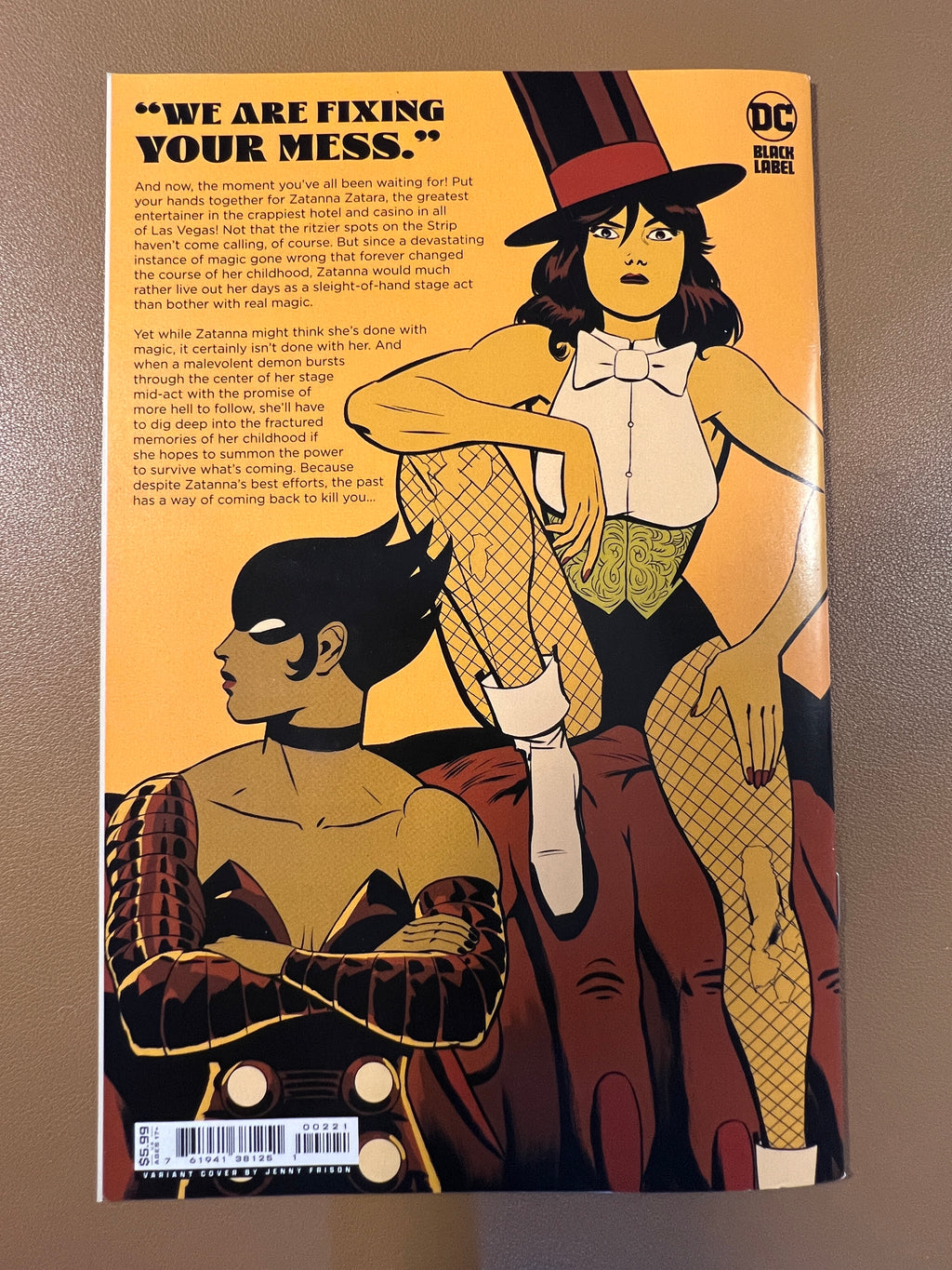 ZATANNA BRINGS DOWN THE HOUSE - Complete Set 1-5