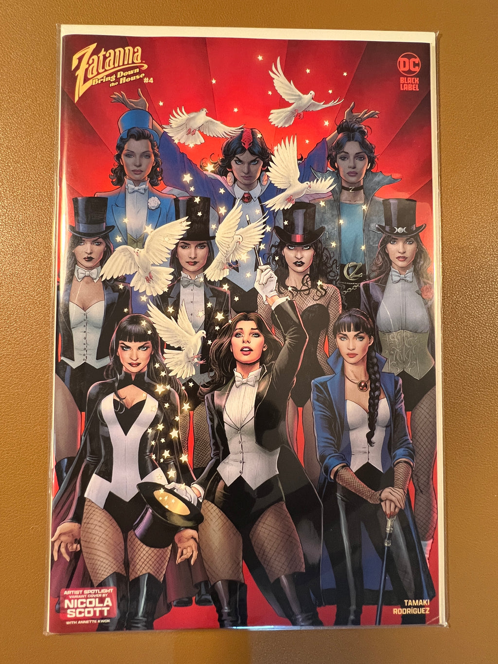 ZATANNA BRINGS DOWN THE HOUSE - Complete Set 1-5