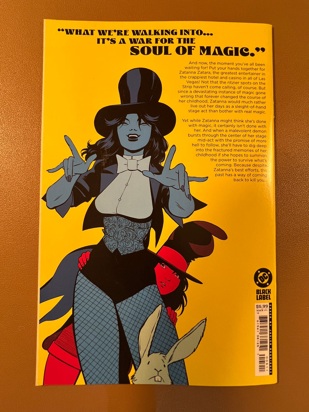 ZATANNA BRINGS DOWN THE HOUSE - Complete Set 1-5