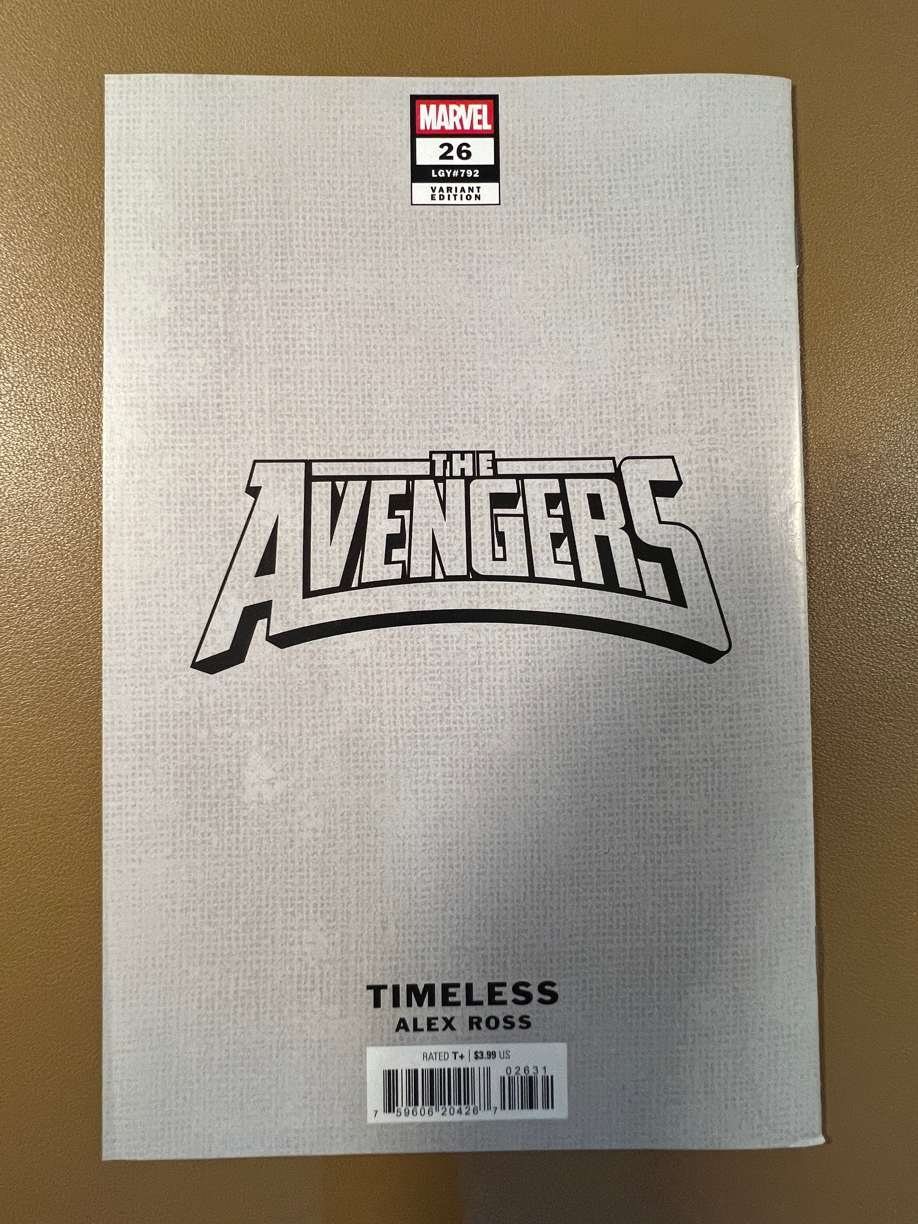 Alex Ross Timeless Lot 1