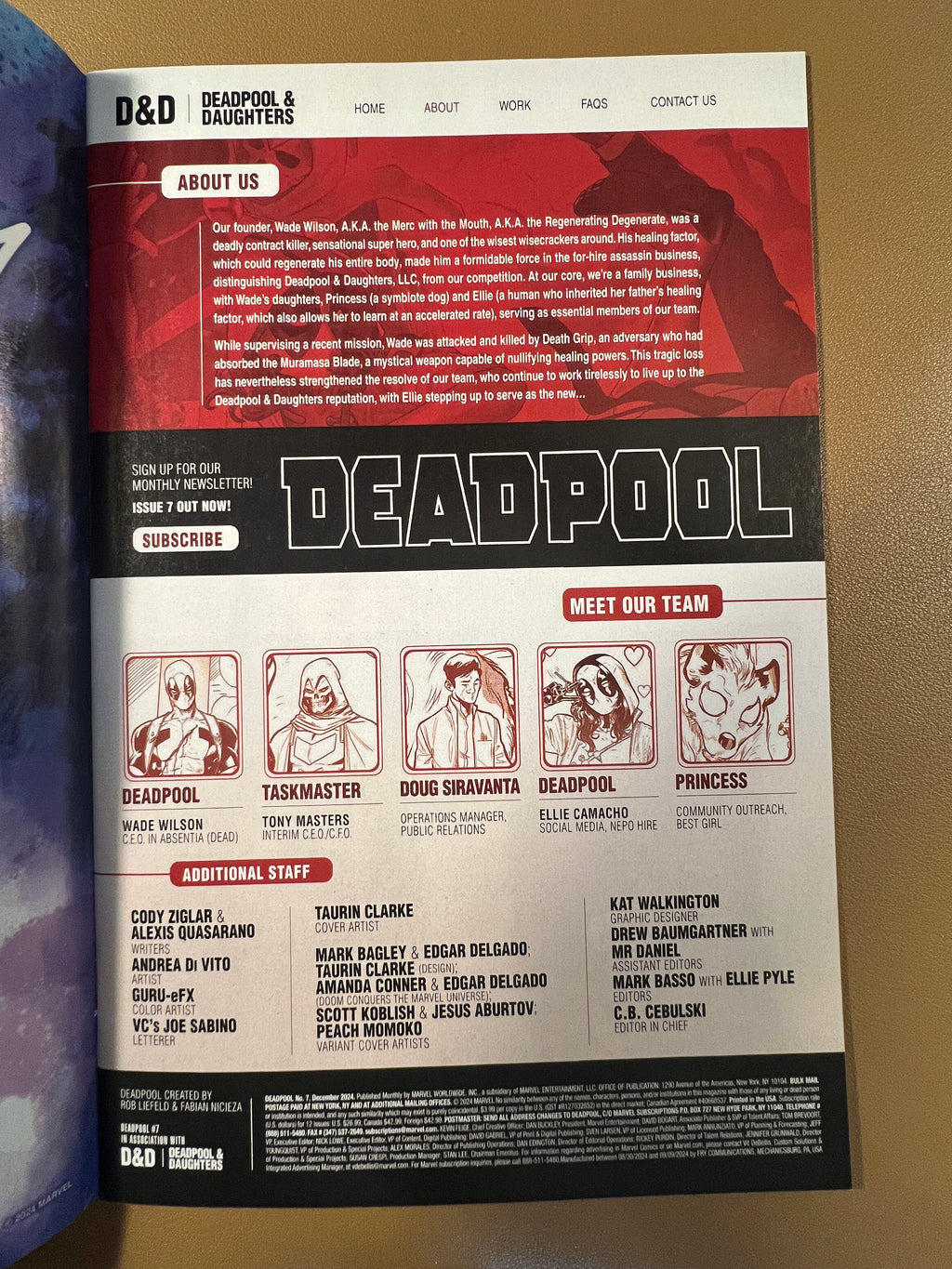 Deadpool #7 Amazing Fantasy #15 Homage 521/800