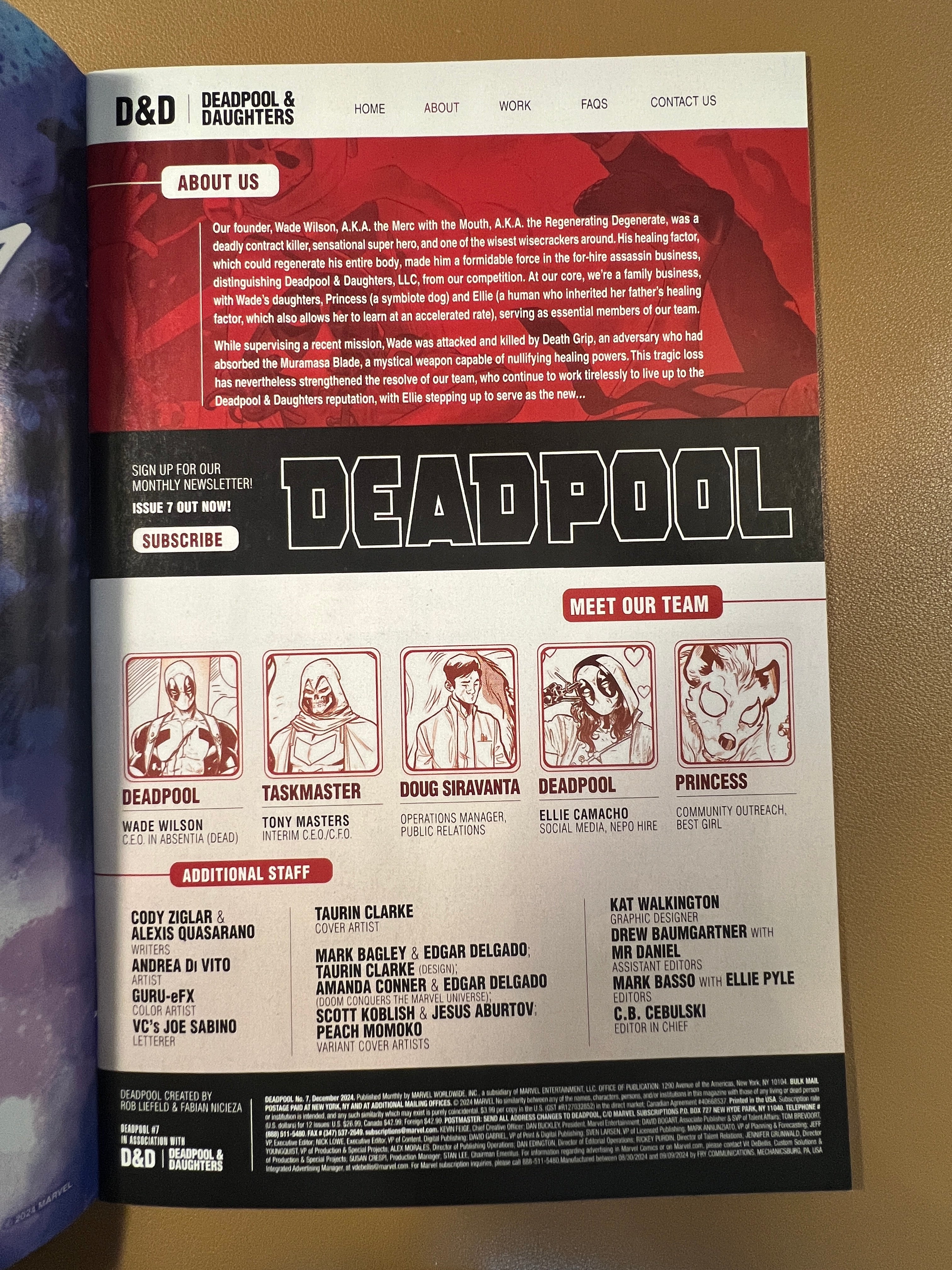 Deadpool #7 Amazing Fantasy #15 Homage 521/800
