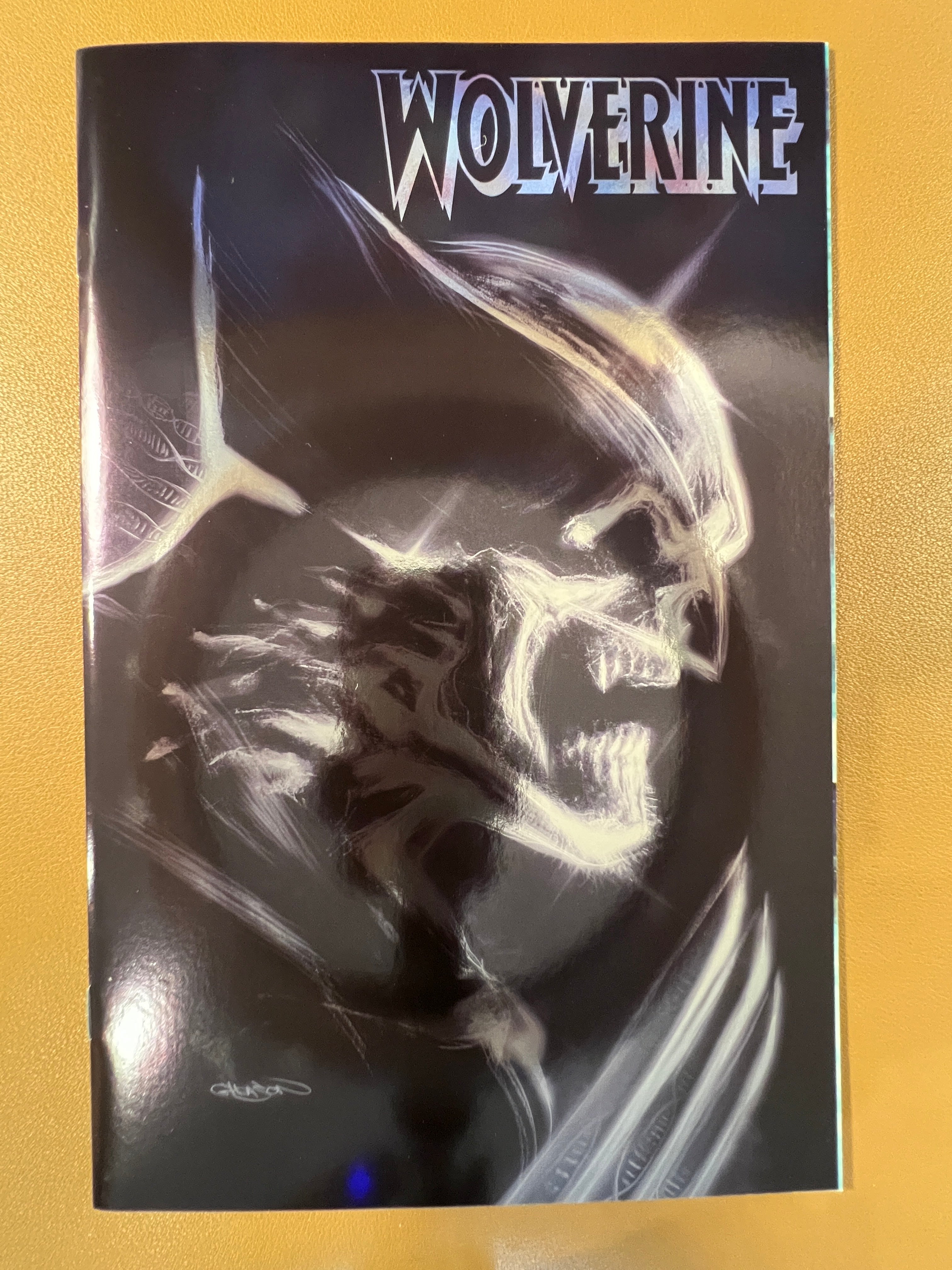 Wolverine #1 Pat Gleason - Adamantium Head - Foil