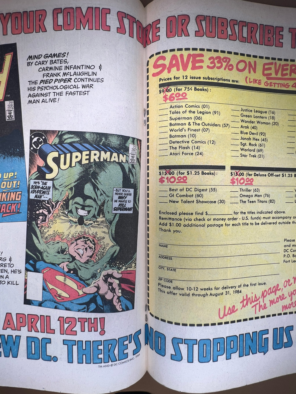 TALES OF THE TEEN TITANS #44