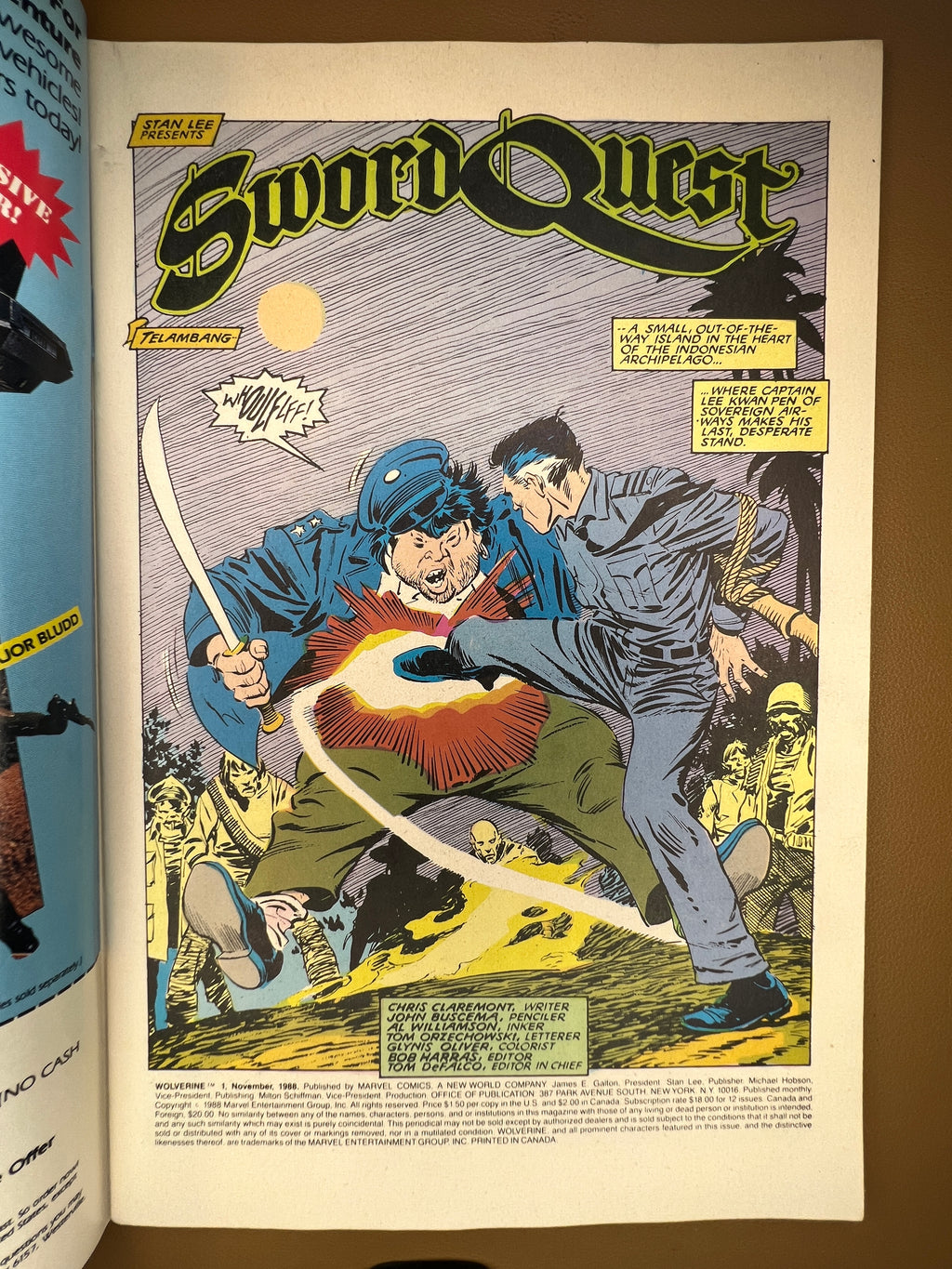 WOLVERINE #1 (1988)