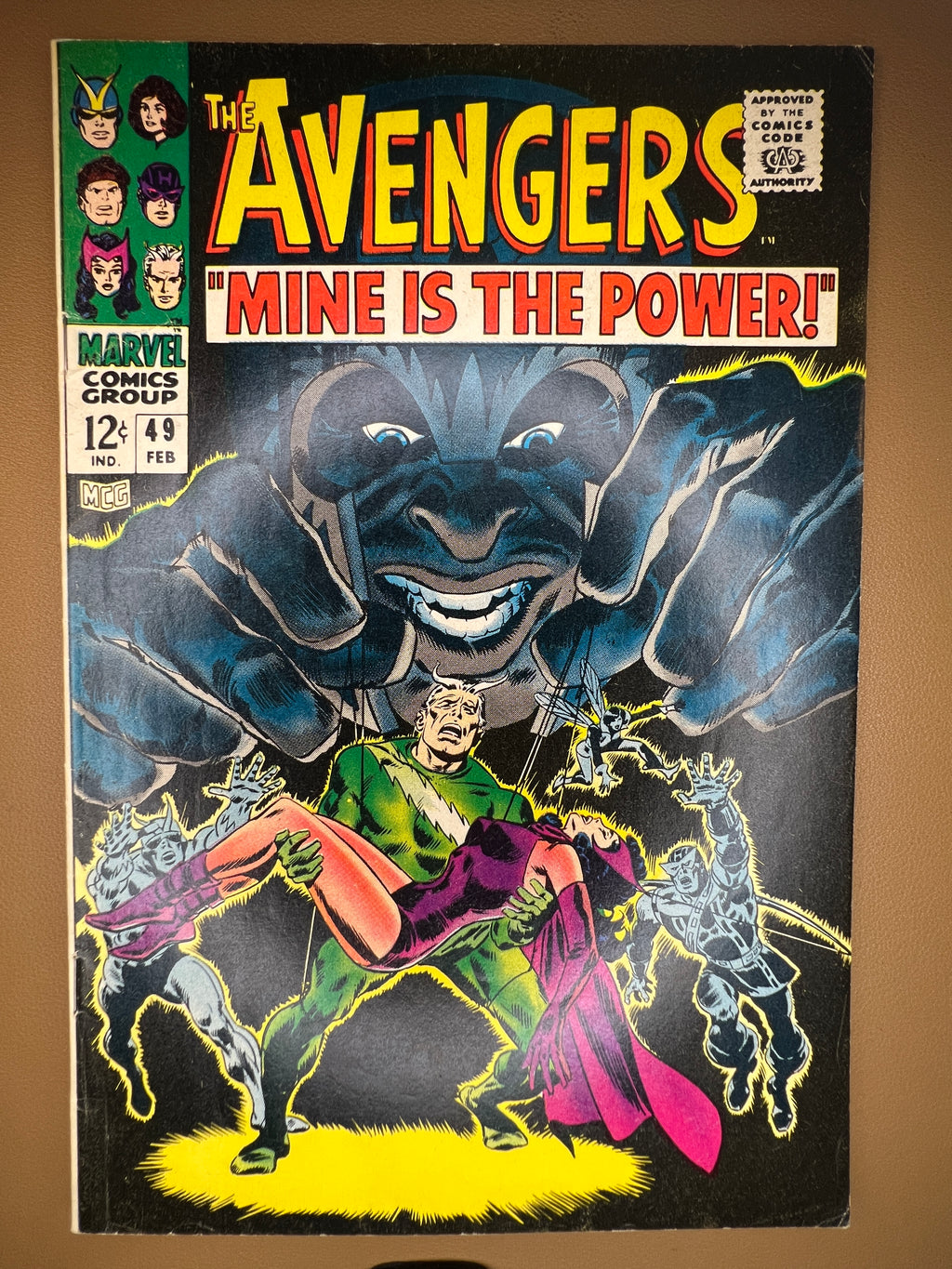 THE AVENGERS #49