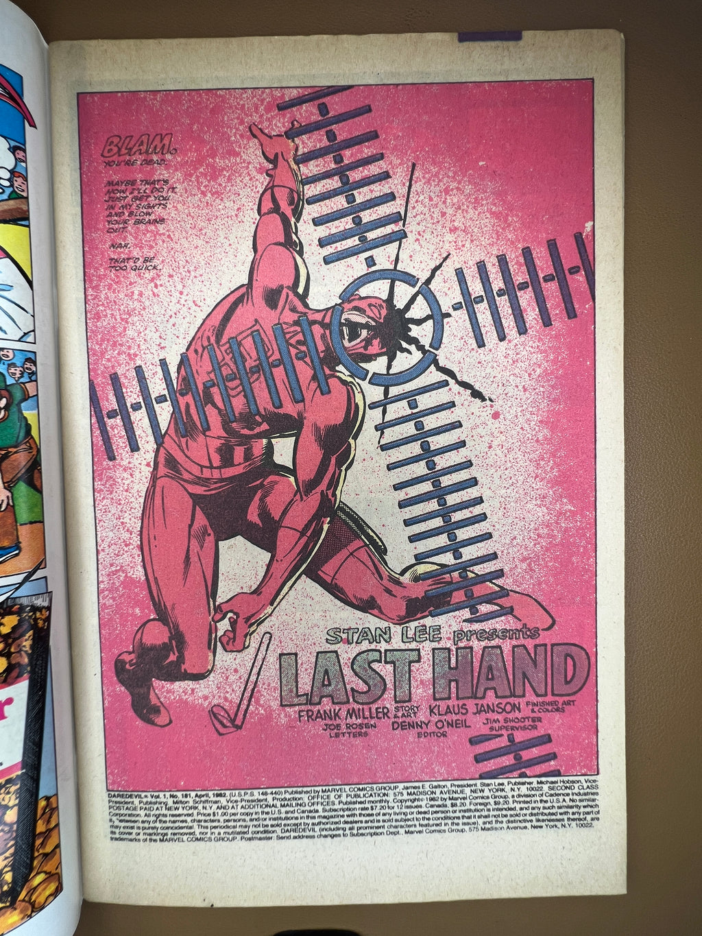 DAREDEVIL #181