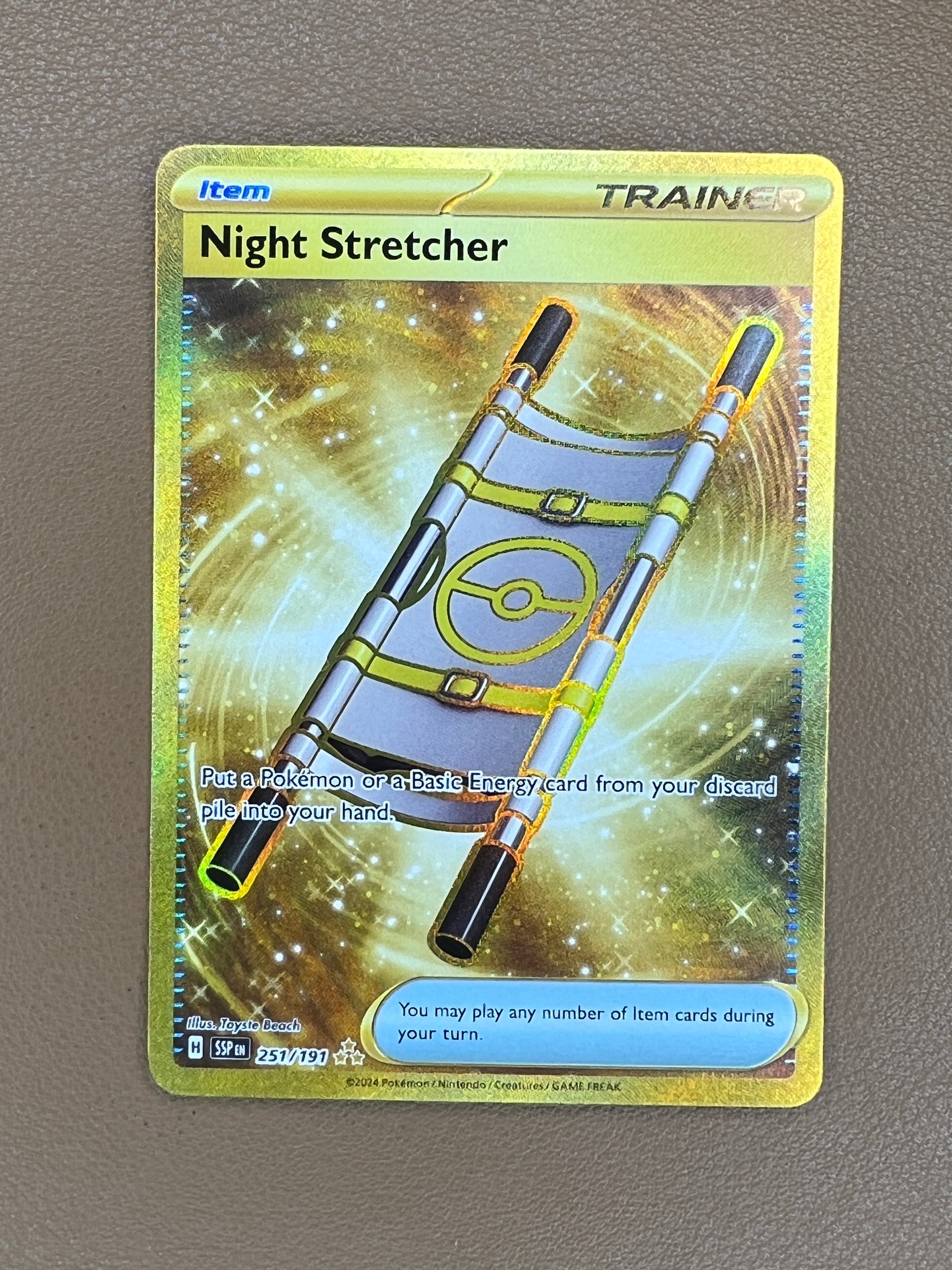 night stretcher pokemon card (m1L 83/63) - Mega Brave | Japanese Cardex | Database + Card Tracker + Pack Opening Sim + Deck Builder Standard Card Grading Scale Night Stretcher Gold Hyper Rare