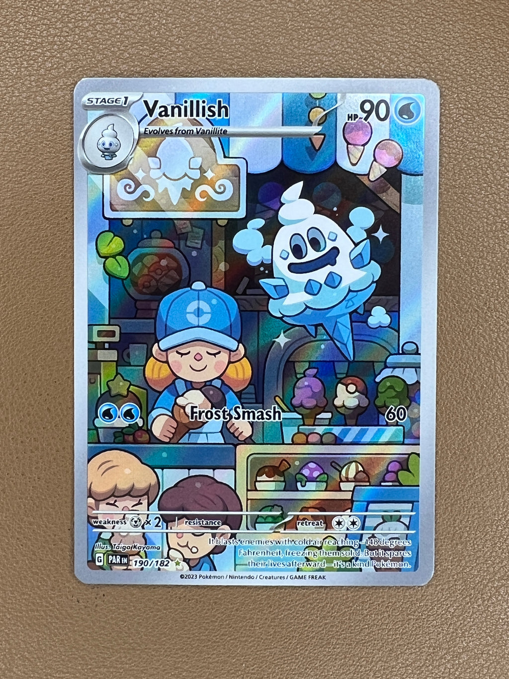 Vanillish Illustration Rare #190/182 – Paradox Rift