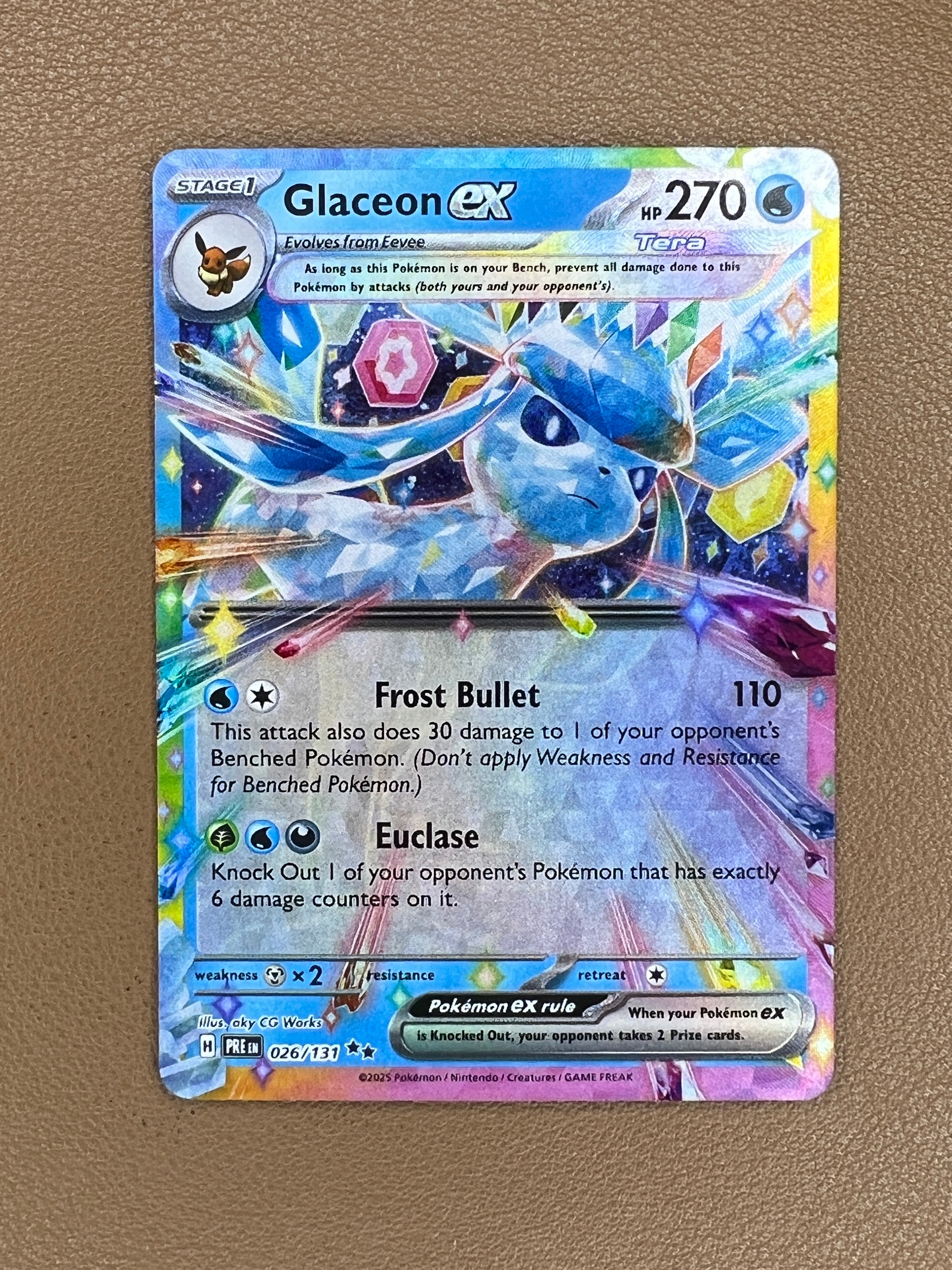 Glaceon ex #026/131 – Prismatic Evolutions