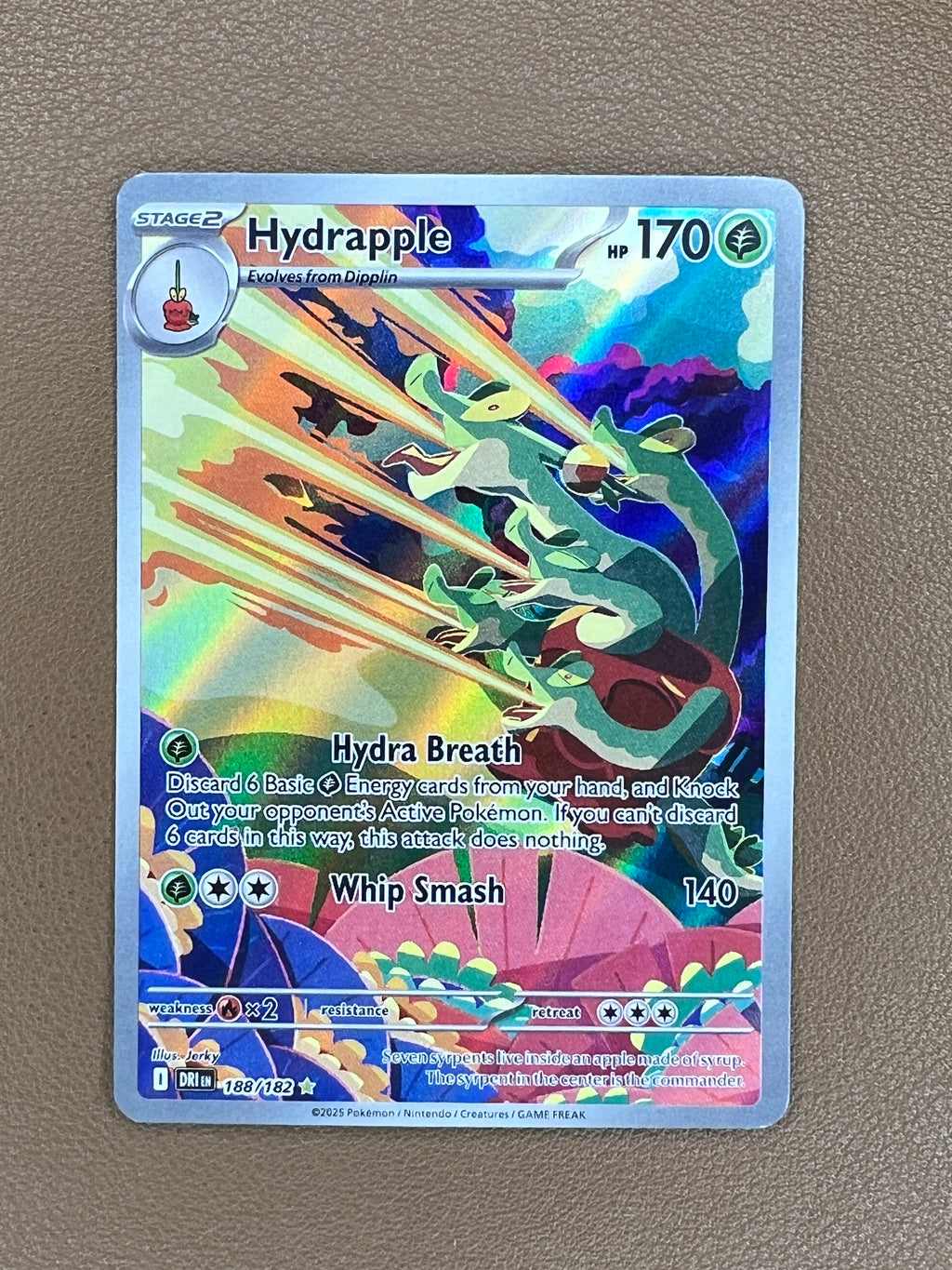Hydrapple Illustration Rare #188/182 – Destined Rival