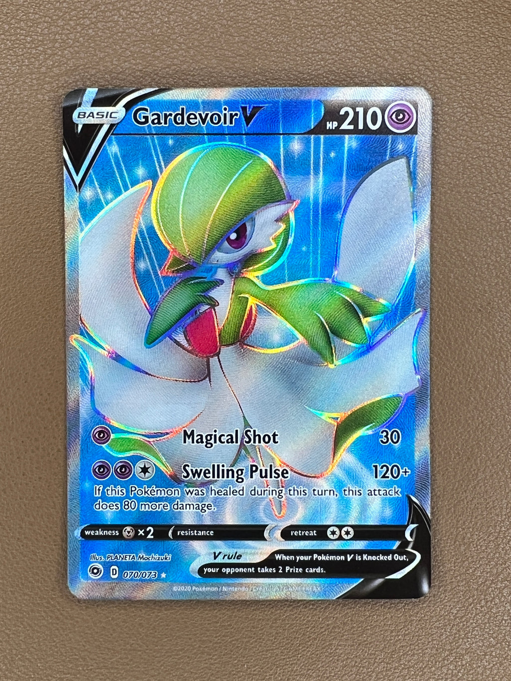 Gardevoir V #070/073 Ultra Rare Full Art