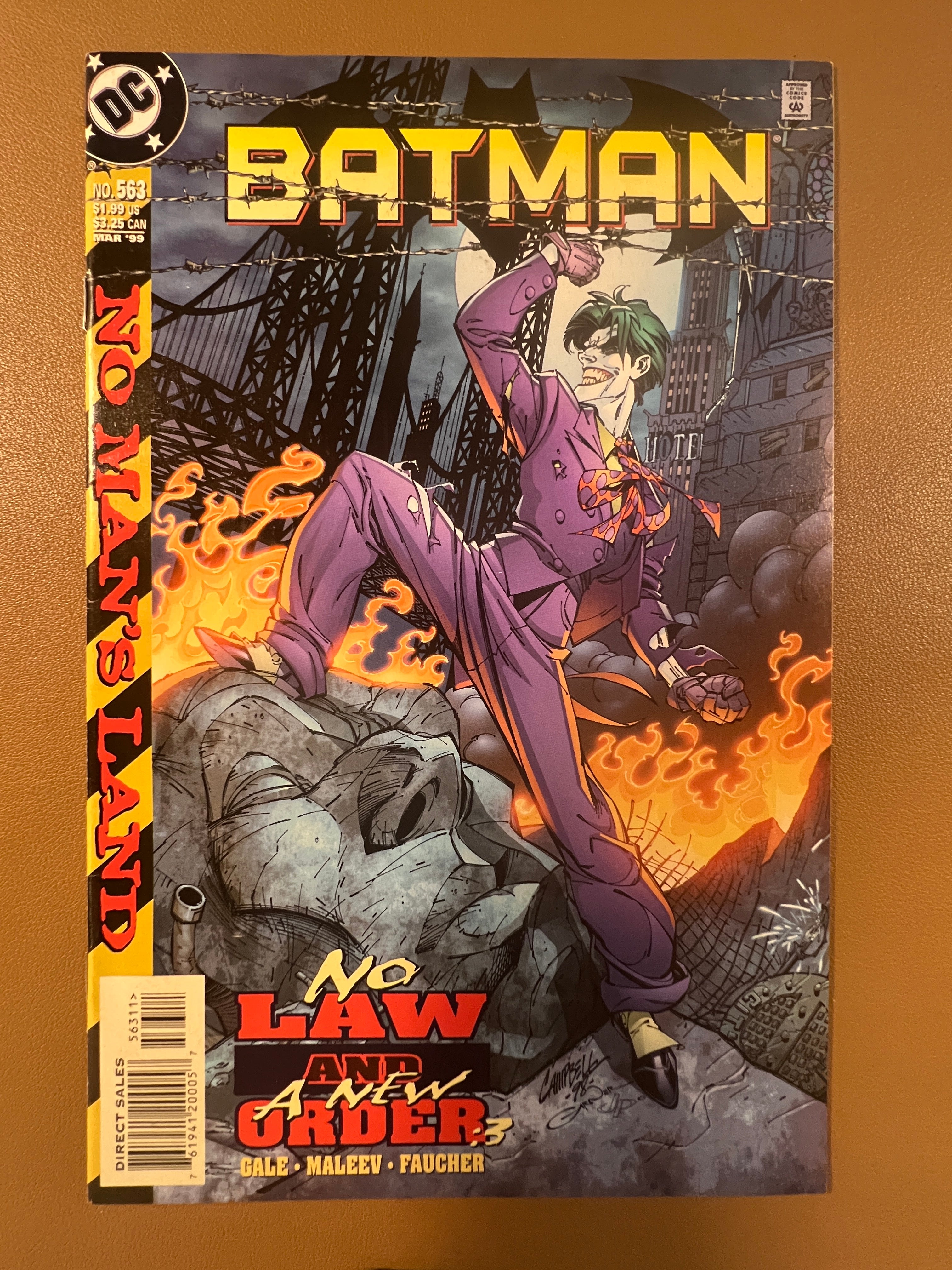 BATMAN #563 (March 1999)