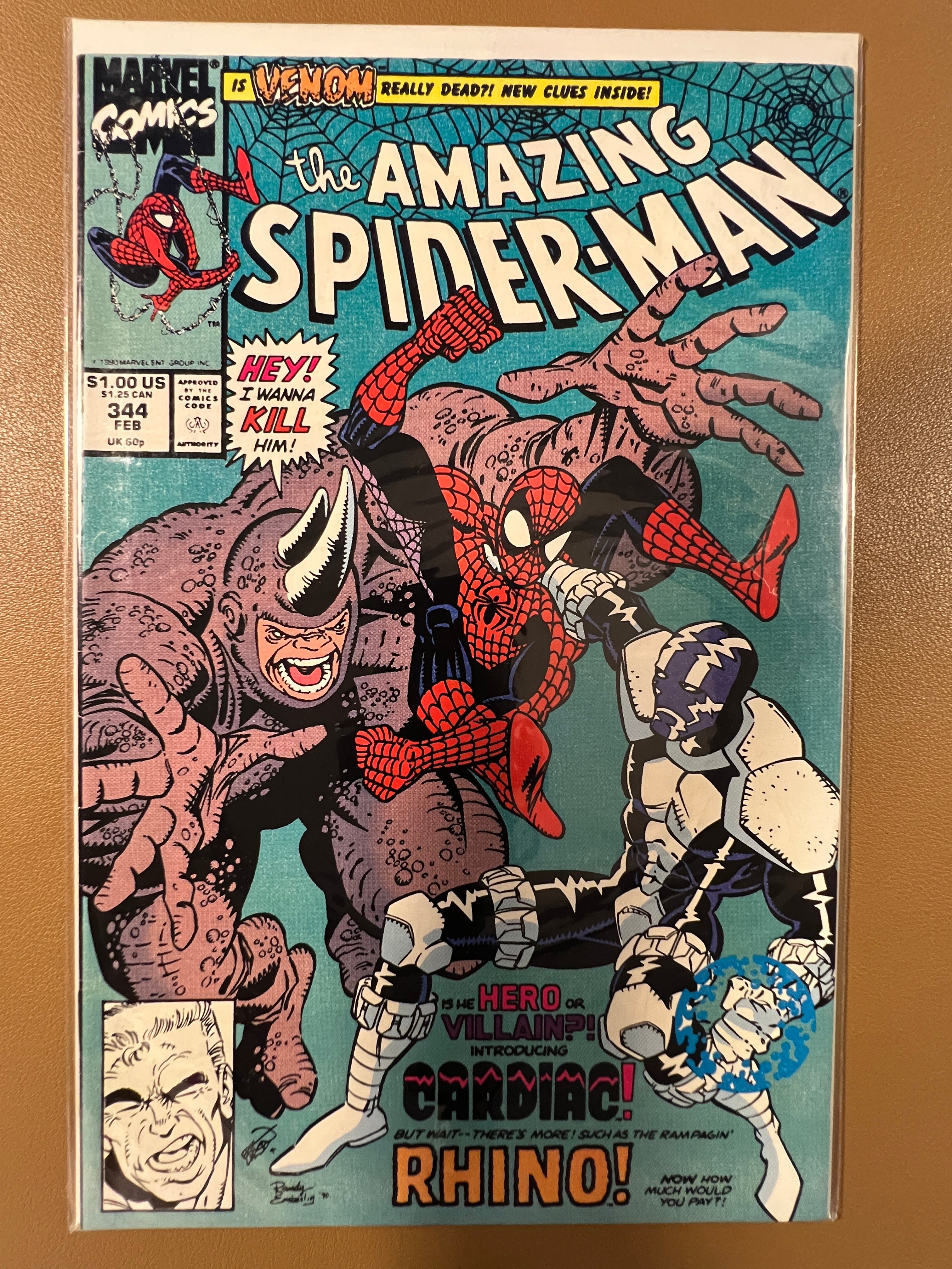 THE AMAZING SPIDER-MAN #344