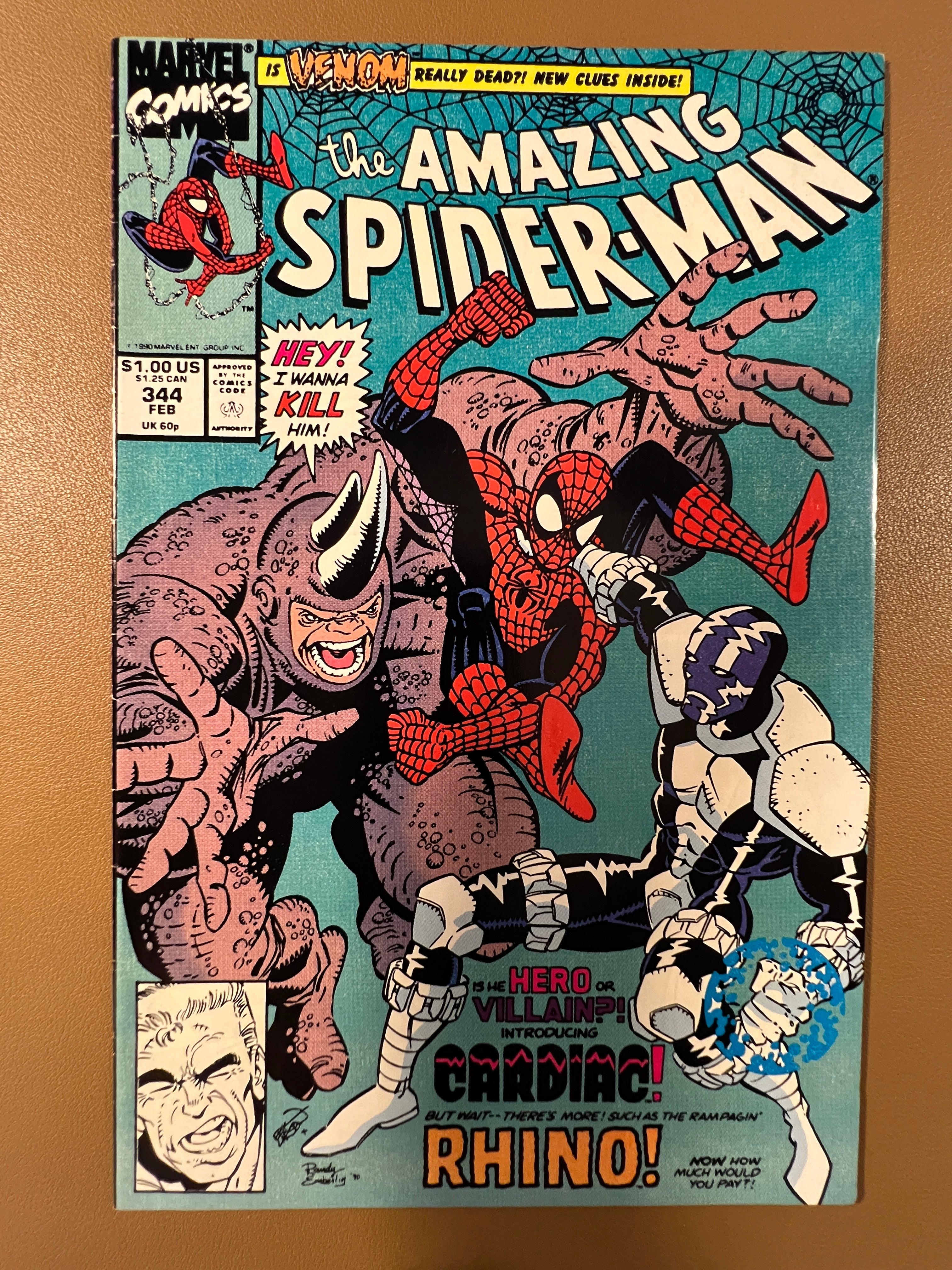 THE AMAZING SPIDER-MAN #344