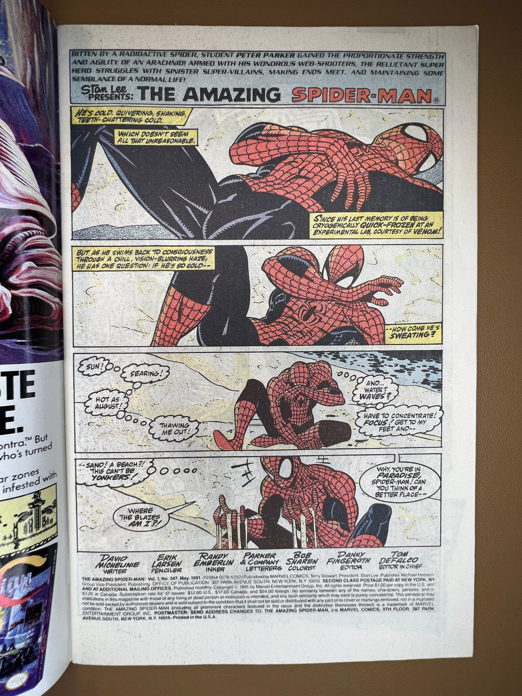 THE AMAZING SPIDER-MAN #347