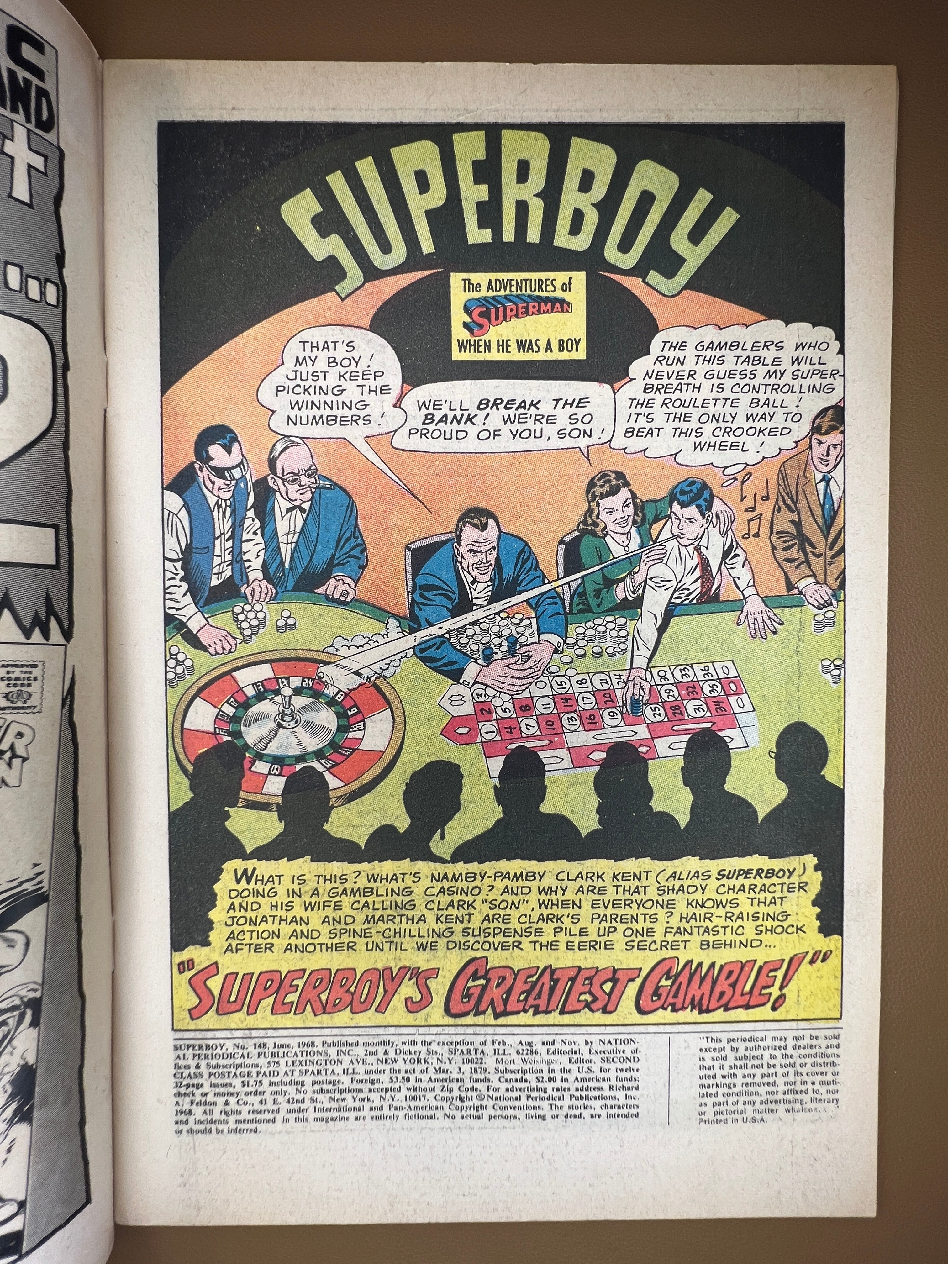 SUPERBOY #148 (June 1968)