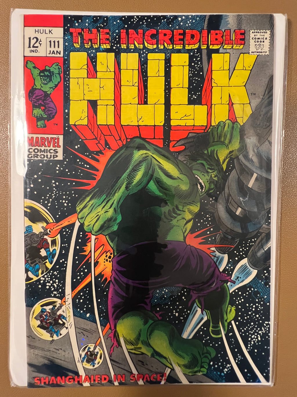 THE INCREDIBLE HULK #111 (January 1969)