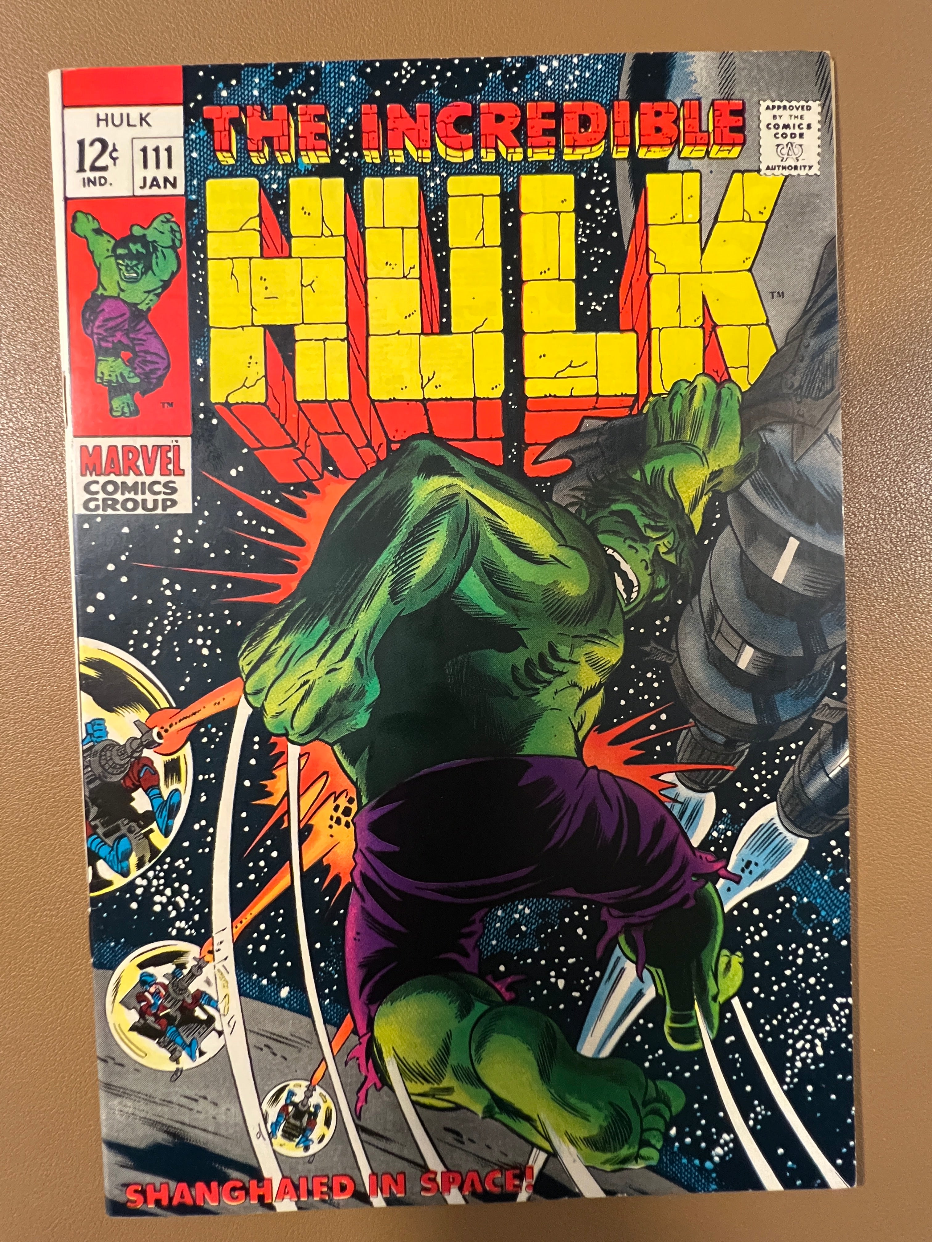 THE INCREDIBLE HULK #111 (January 1969)