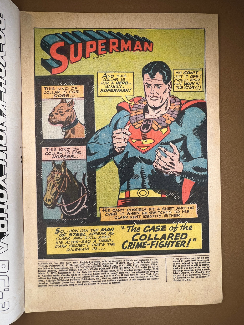 SUPERMAN #208