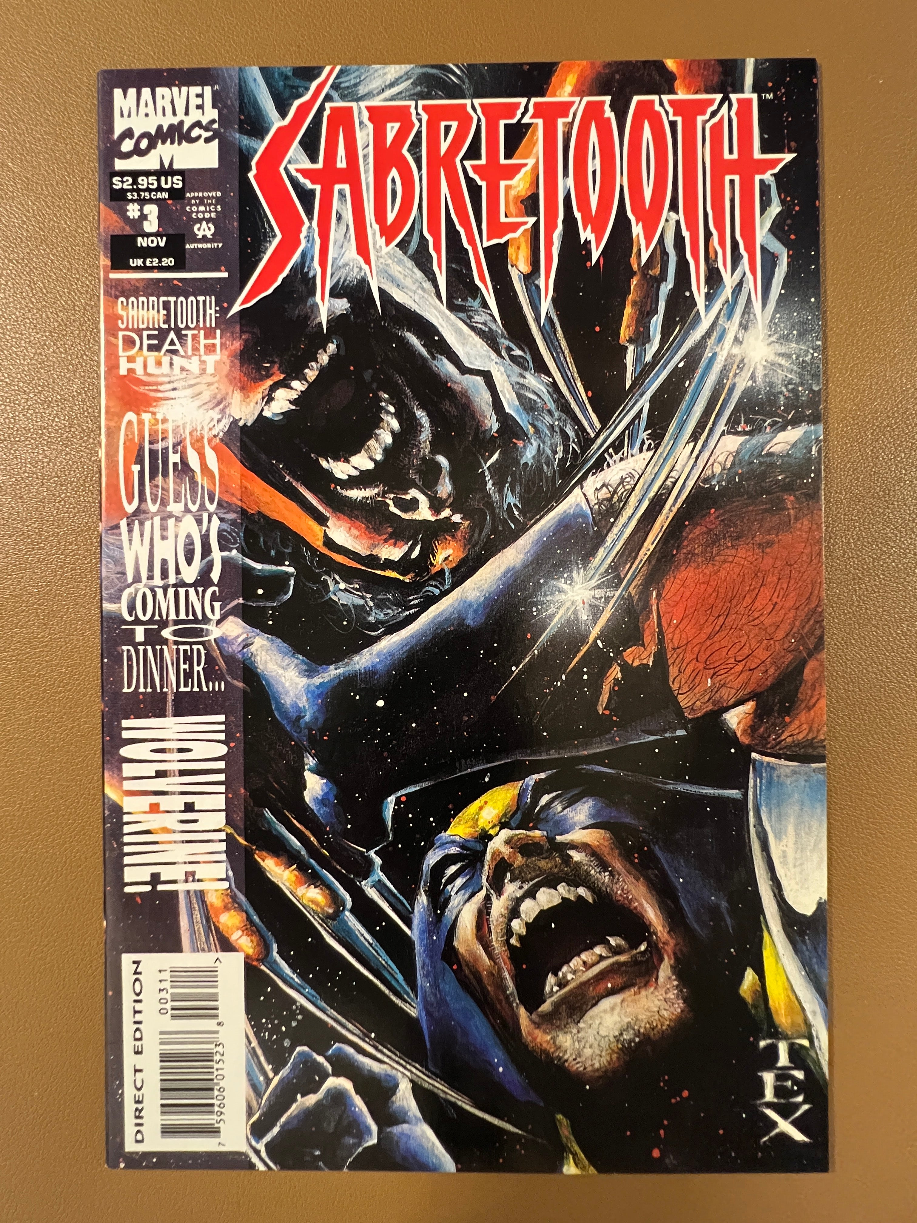 SABRETOOTH: DEATH HUNT COMPLETE LIMITED SERIES #1-4
