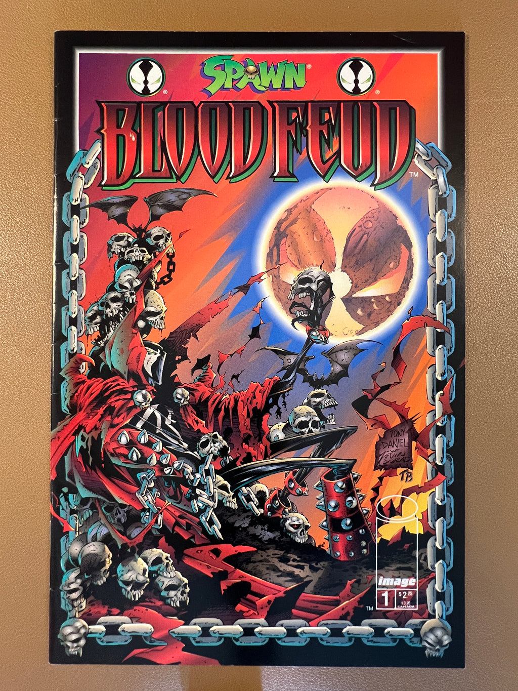 SPAWN: BLOOD FEUD COMPLETE #1-4 MINI-SERIES