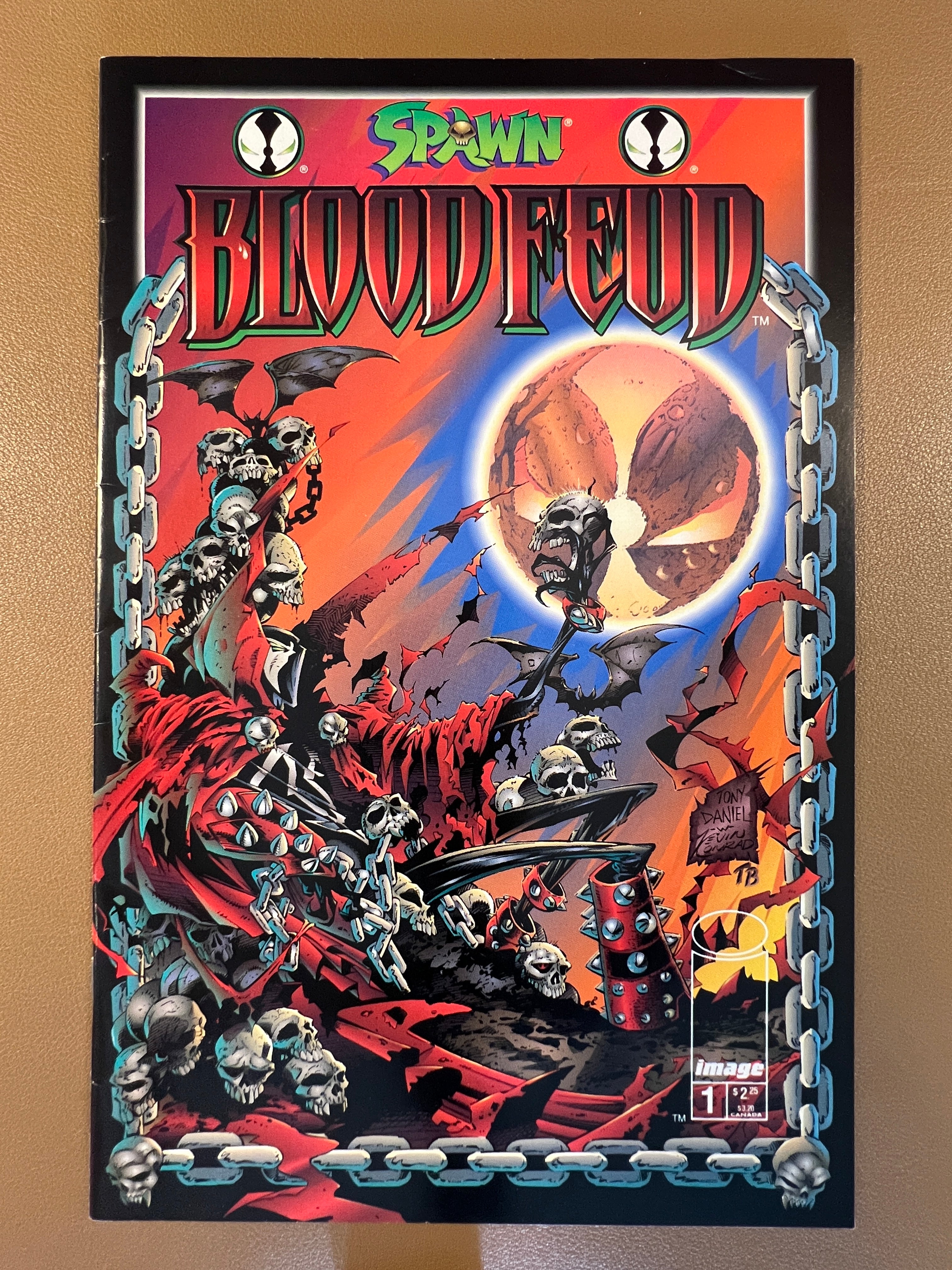 SPAWN: BLOOD FEUD COMPLETE #1-4 MINI-SERIES