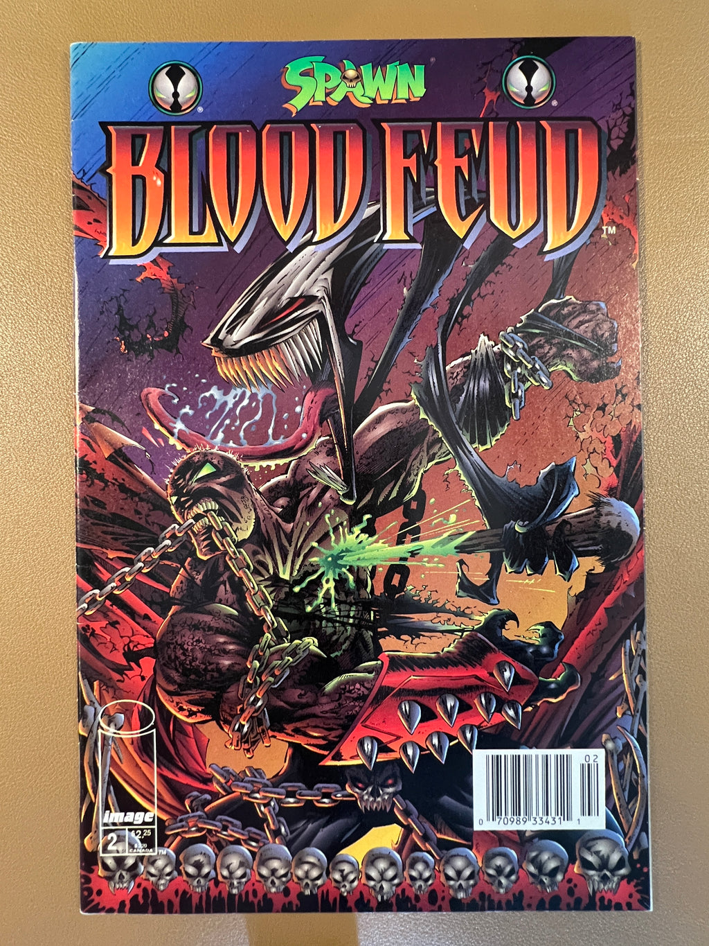 SPAWN: BLOOD FEUD COMPLETE #1-4 MINI-SERIES