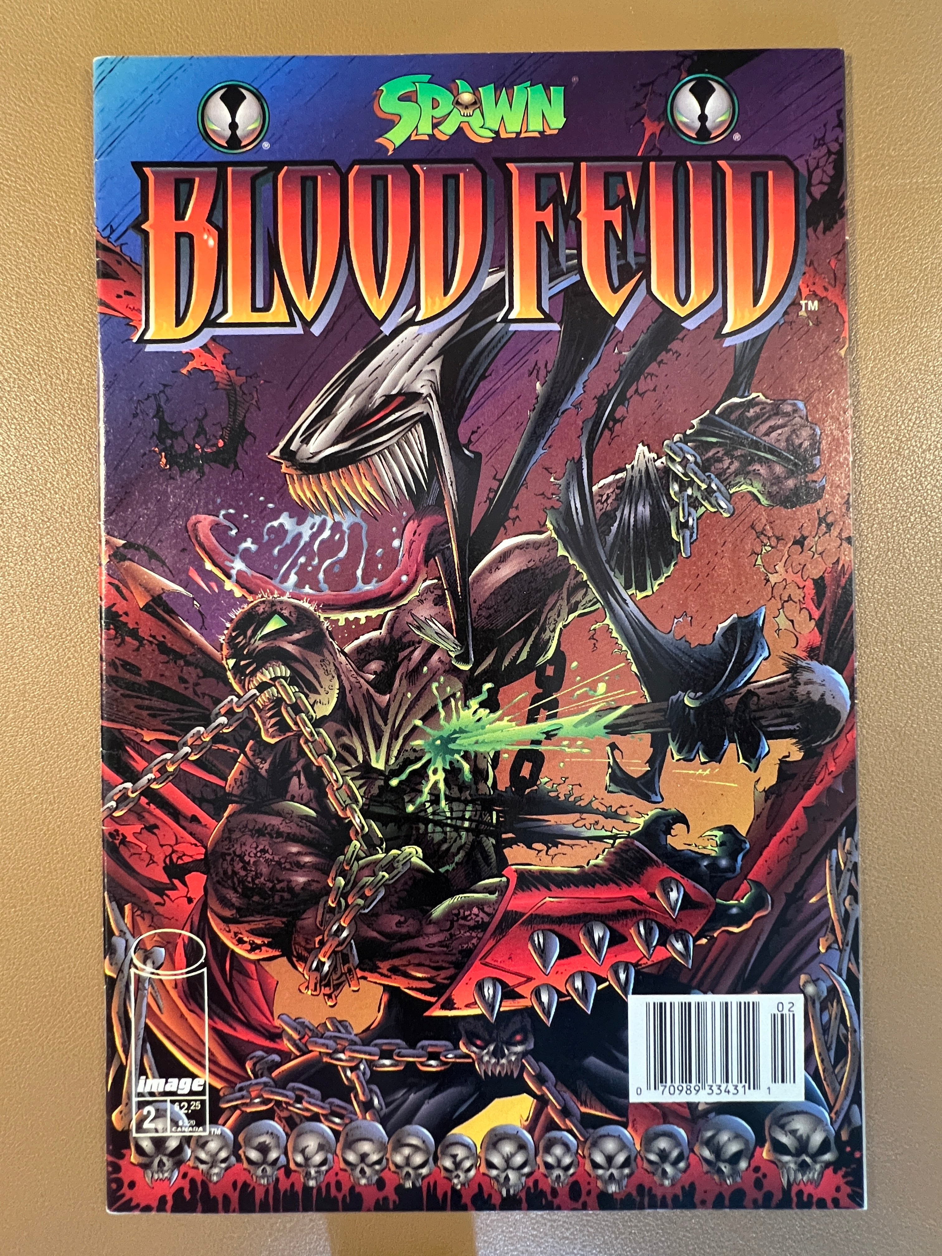 SPAWN: BLOOD FEUD COMPLETE #1-4 MINI-SERIES