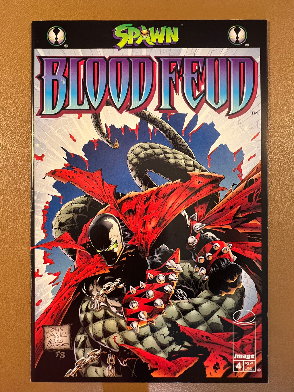 SPAWN: BLOOD FEUD COMPLETE #1-4 MINI-SERIES