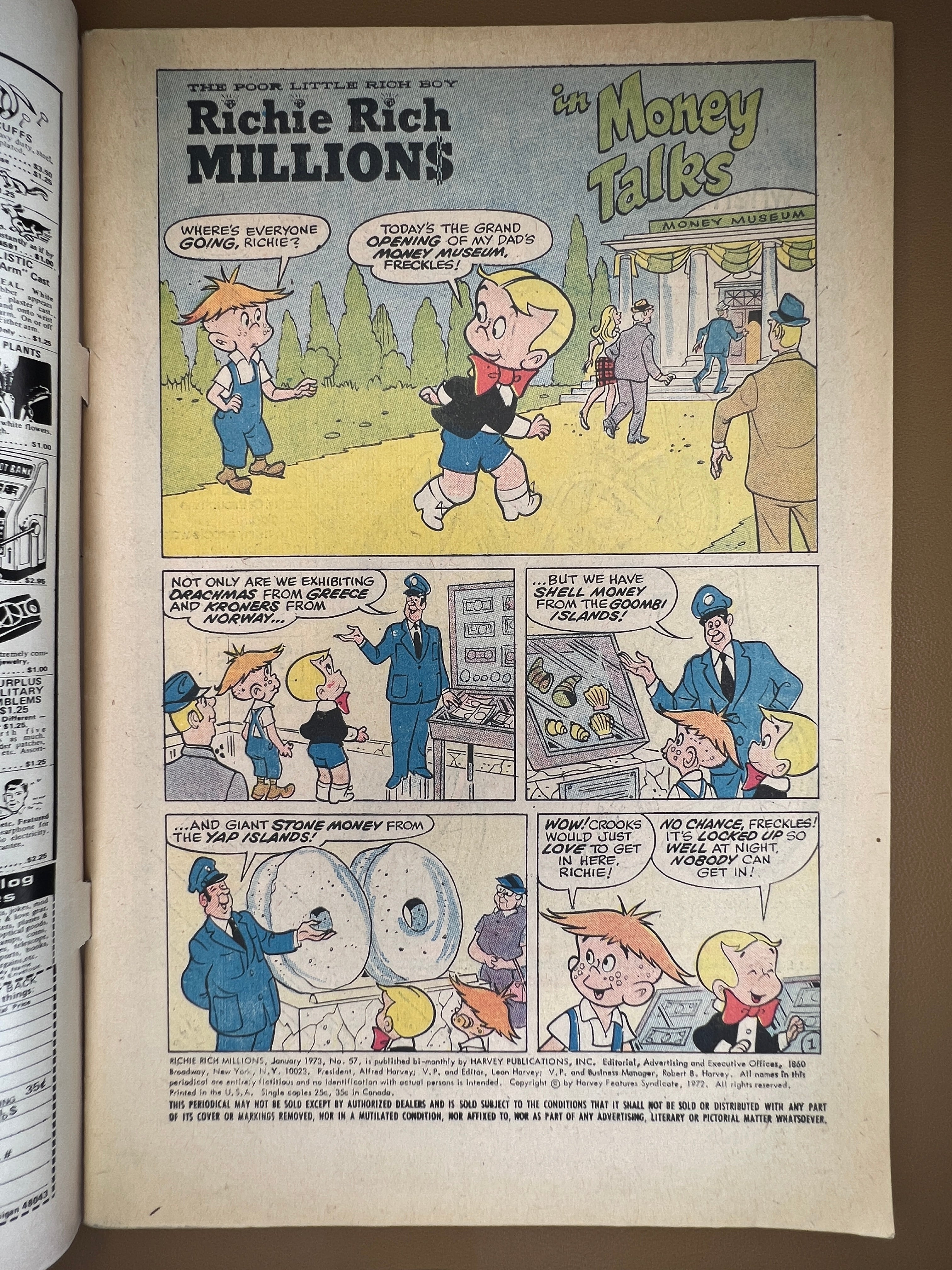 RICHIE RICH MILLIONS #57