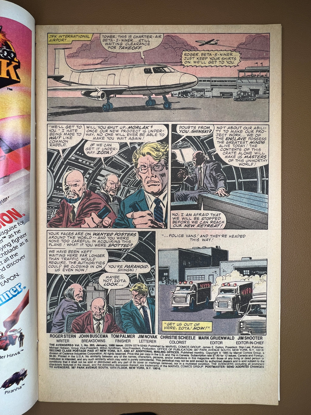 THE AVENGERS #263