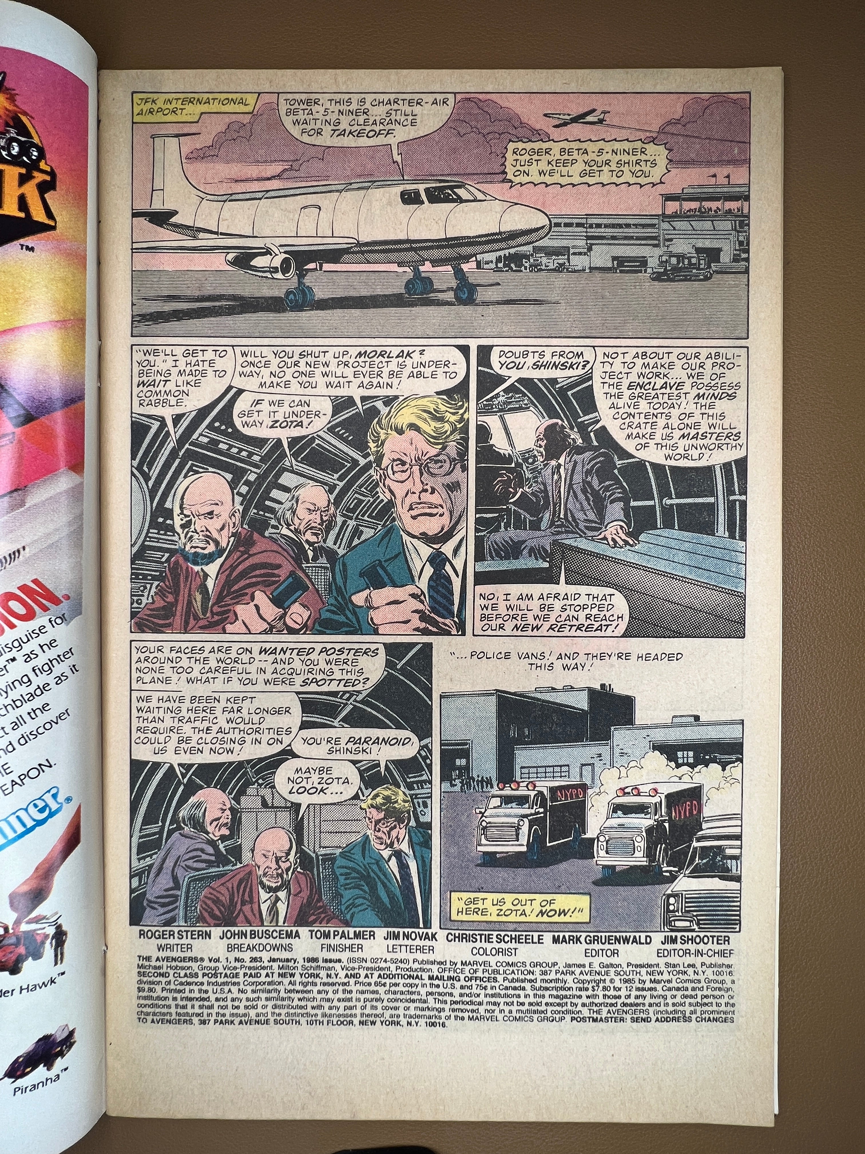 THE AVENGERS #263