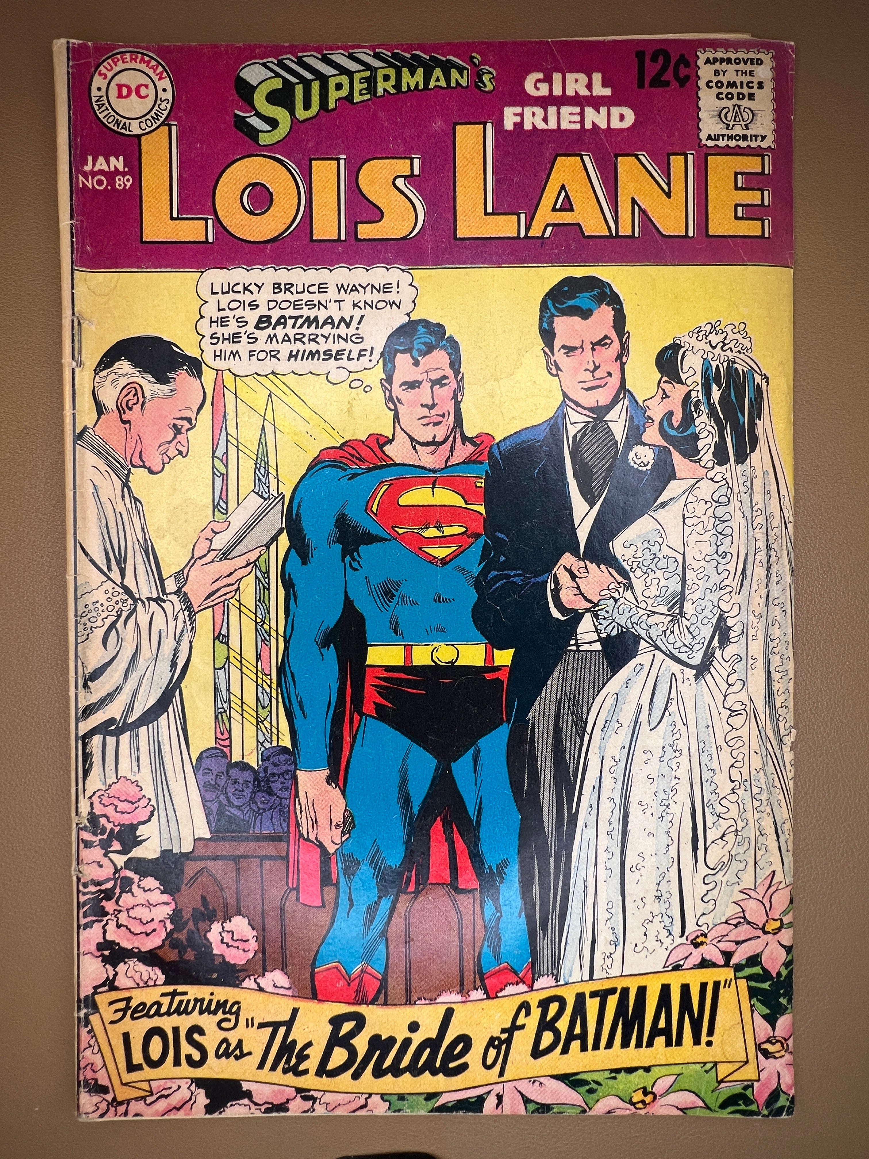 SUPERMAN'S GIRL FRIEND LOIS LANE #89